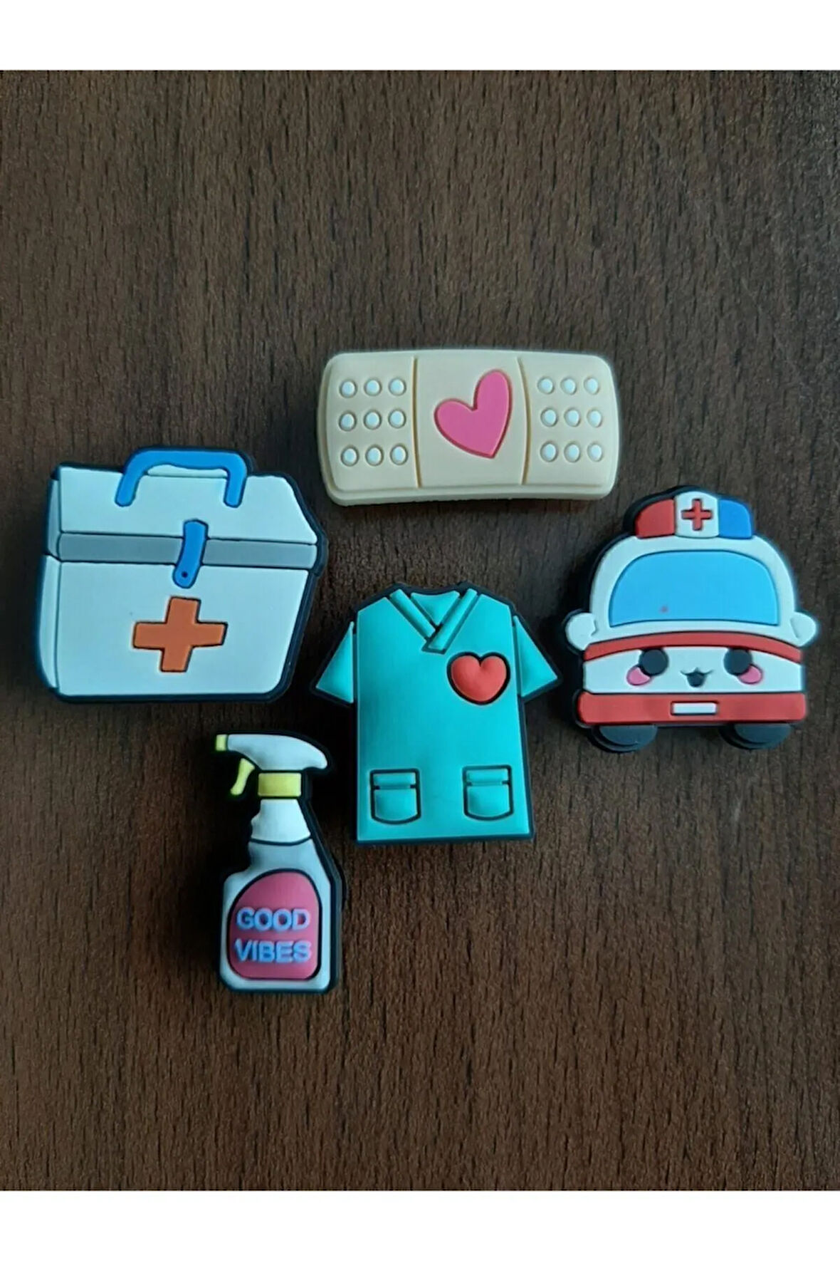 Terlik Süsü-terlik Tokası Sağlıkçı-doktor 5'li Set