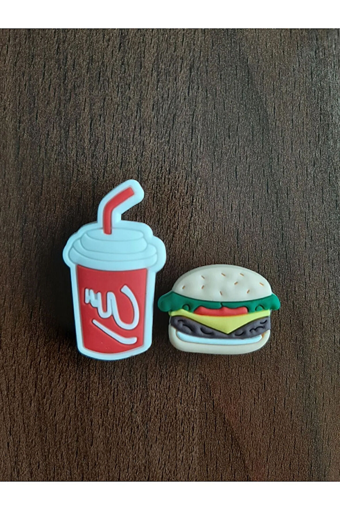 Terlik Süsü-terlik Tokası Hamburger-kola 2'li Set