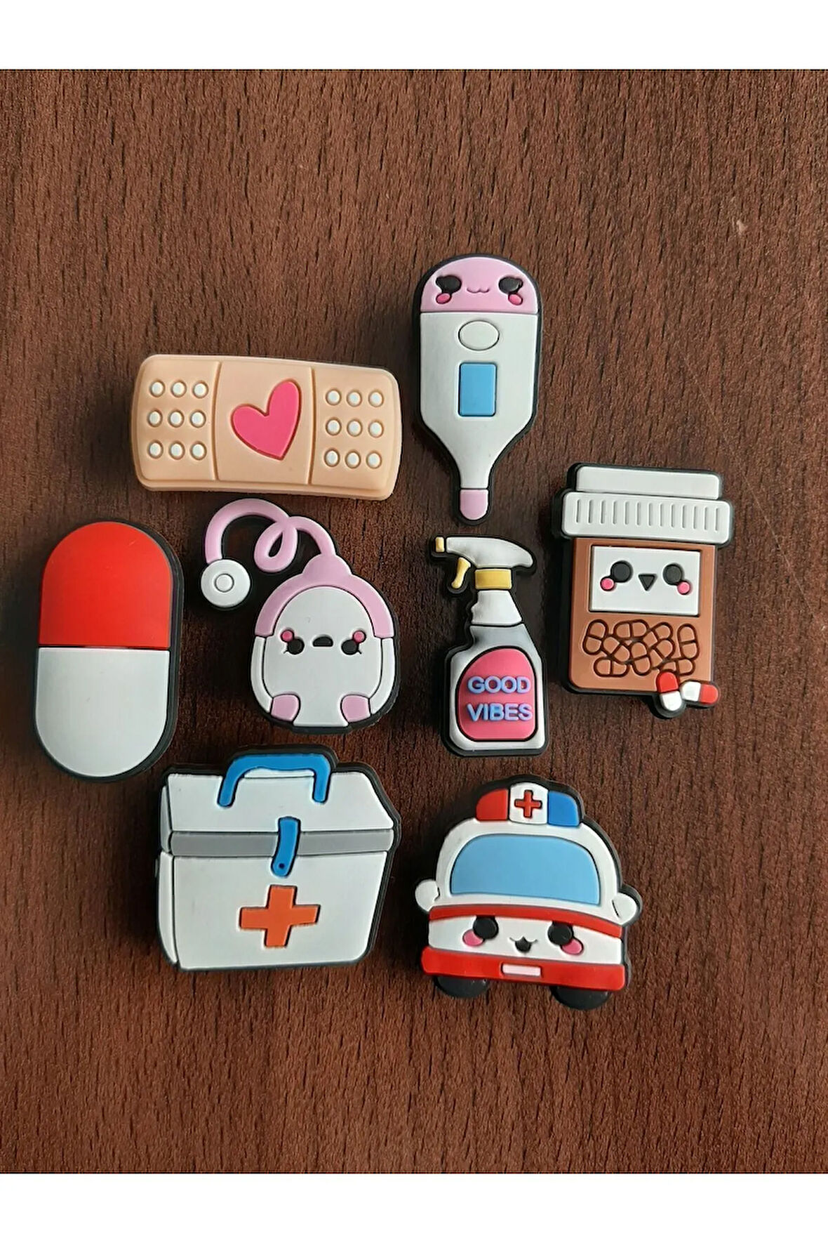 Terlik Süsü-terlik Tokası Sağlıkçı-doktor 8'li Set