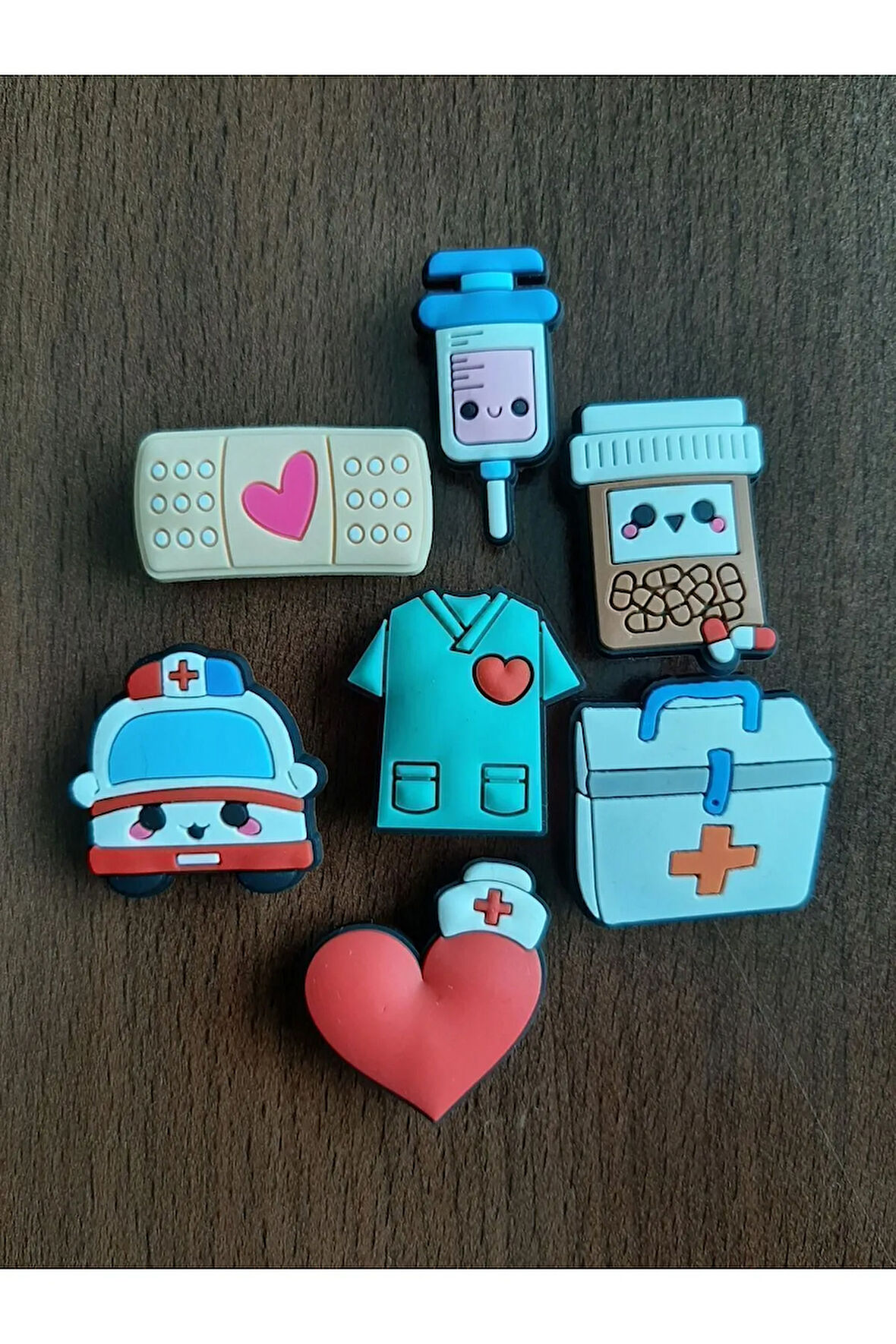 Terlik Süsü-terlik Tokası Sağlıkçı-doktor 7'li Set