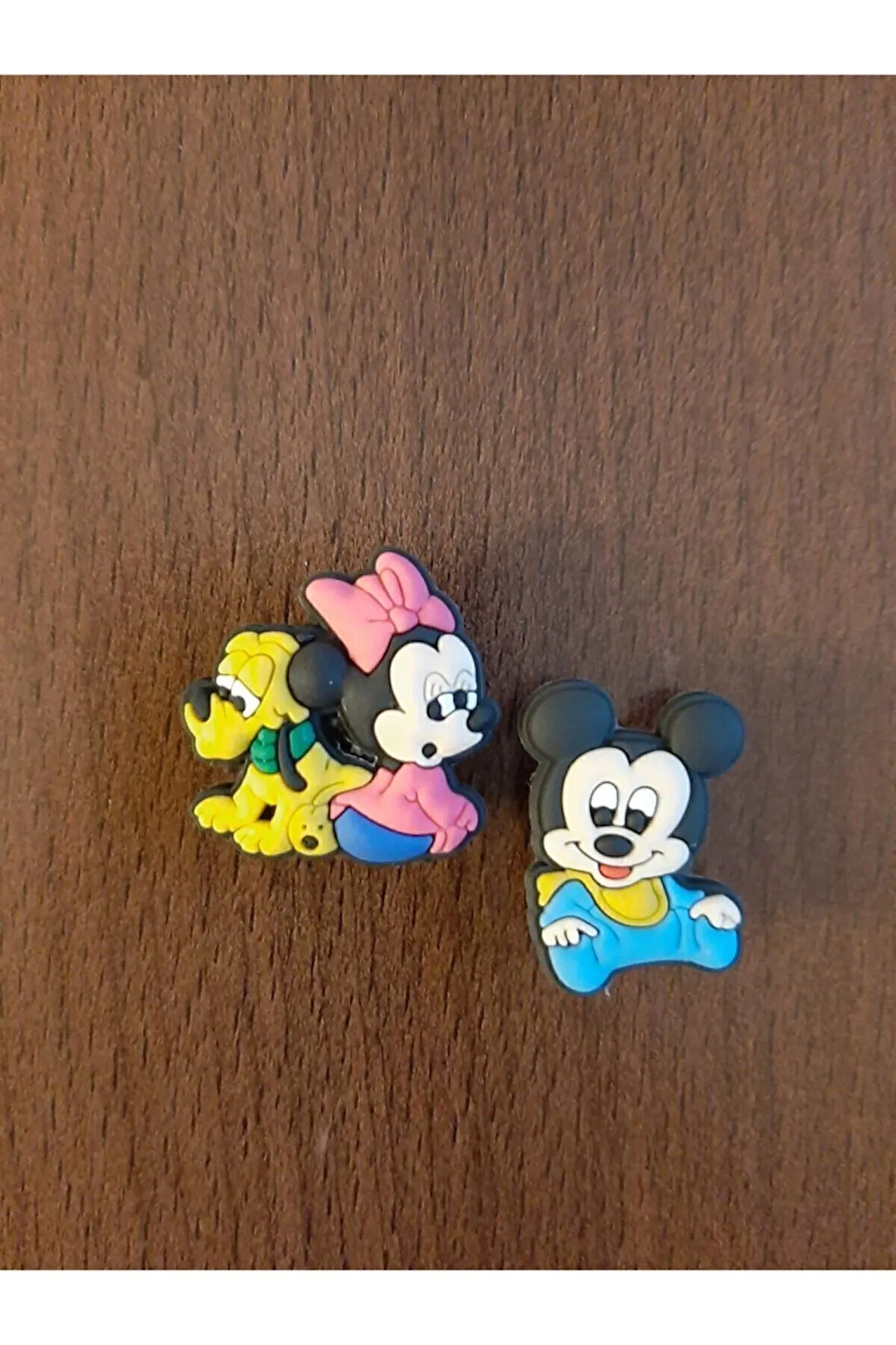 Terlik Süsü-terlik Tokası Bebek Minni Mickey 2'li Set
