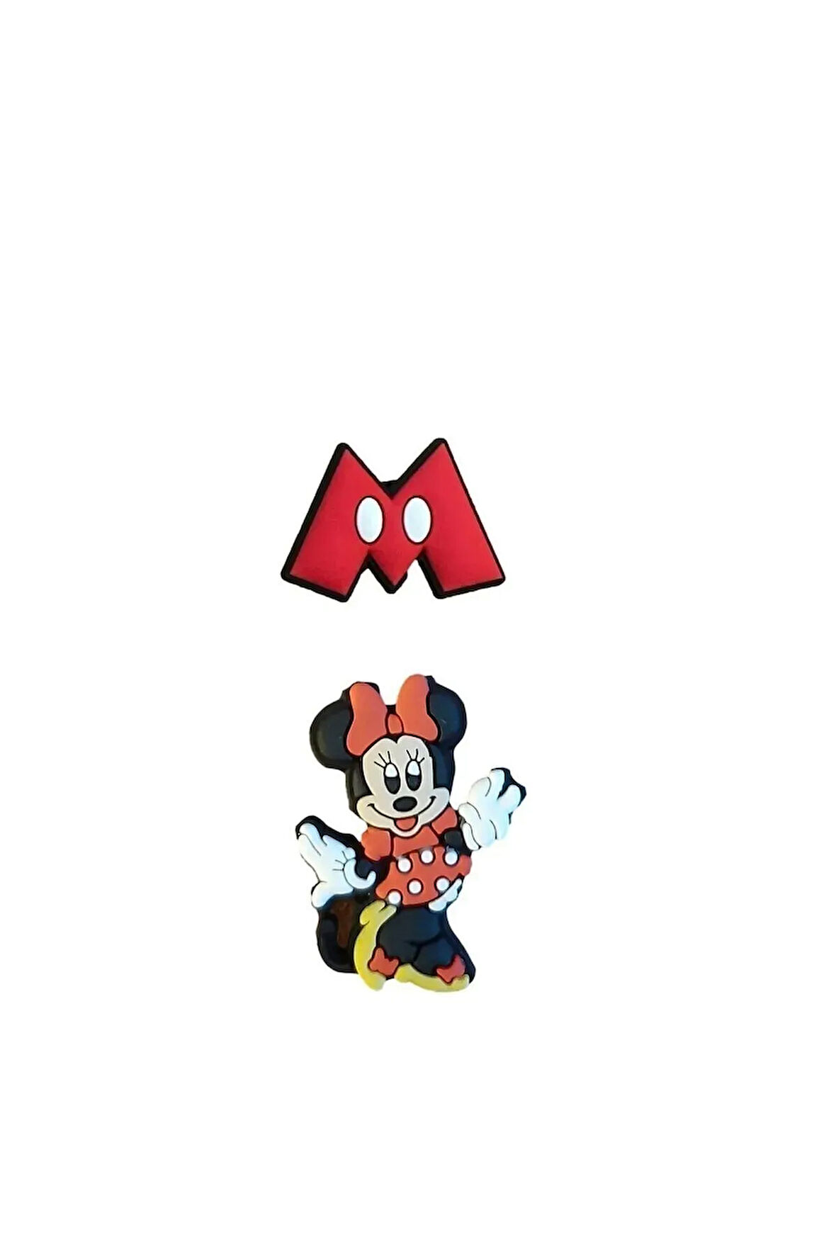 Terlik Süsü-terlik Tokası Sevimli Minnie - M Harfi 2'li Set