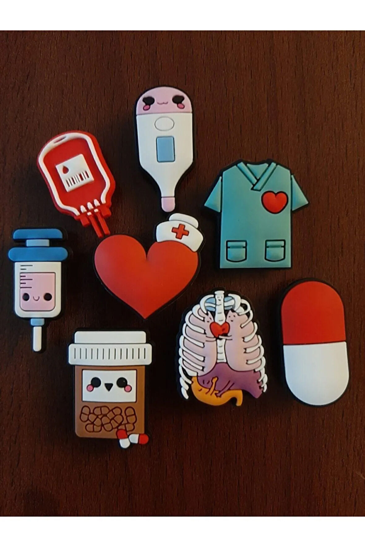 Terlik Süsü-terlik Tokası Sağlıkçı-doktor 8'li Set