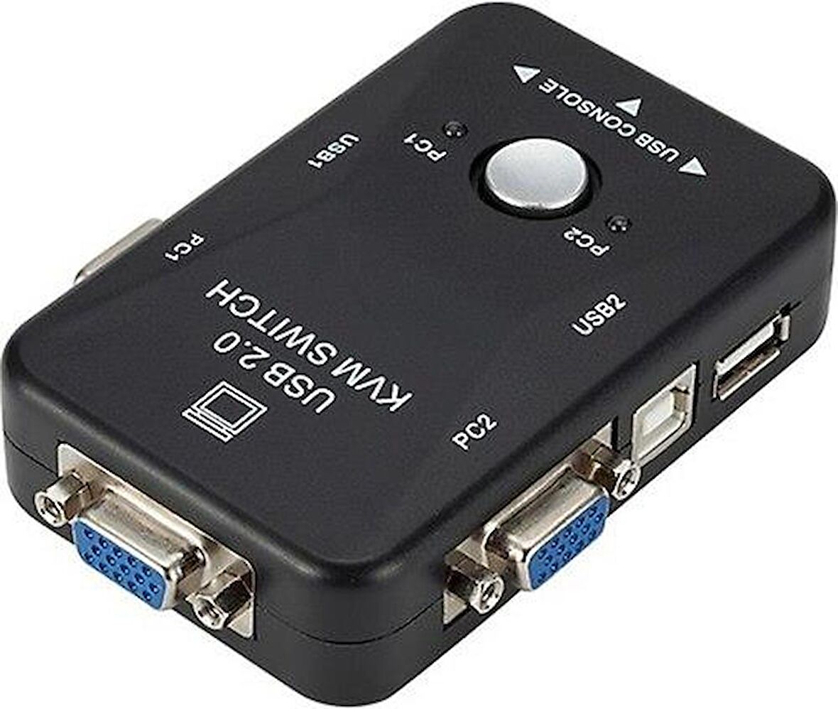 2 Port Mini USB Printer Switch