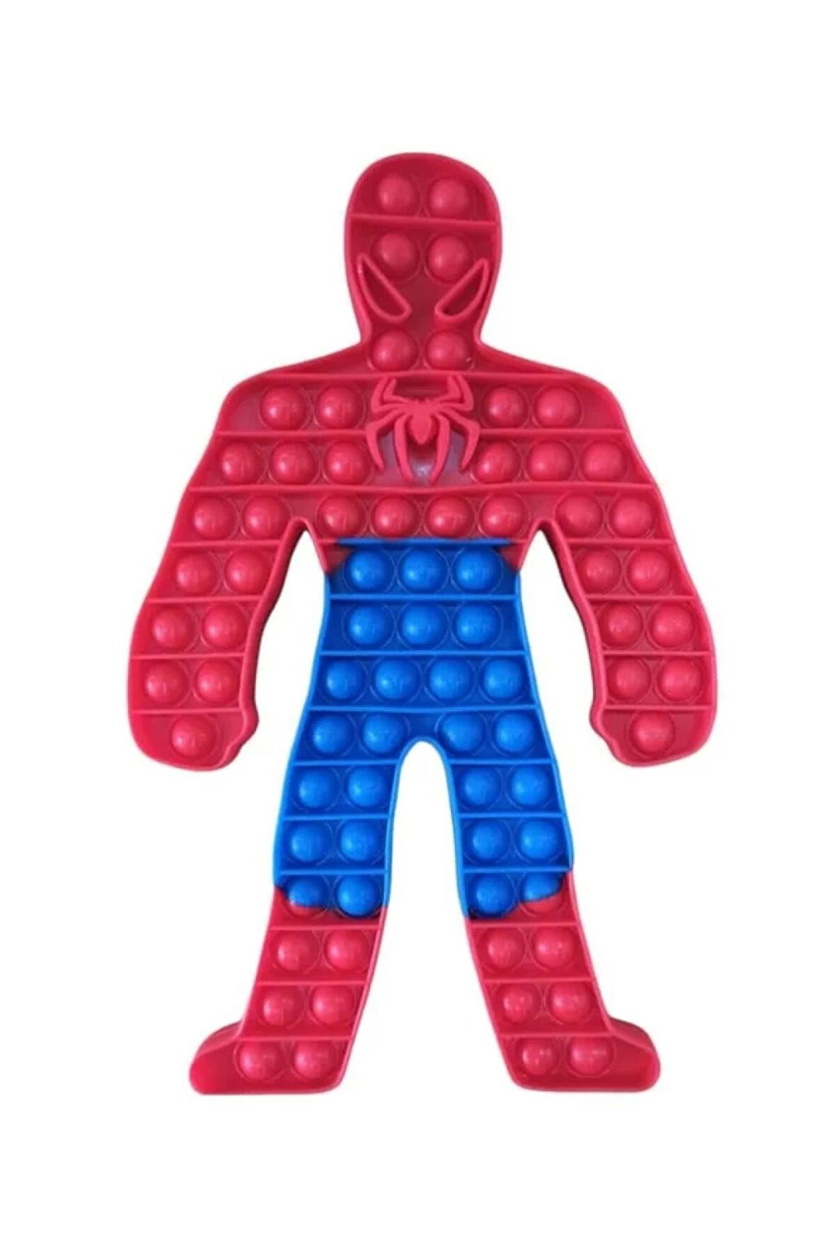 30 cm Spiderman Şeklinde Pop It Örümcek Adam Pop it