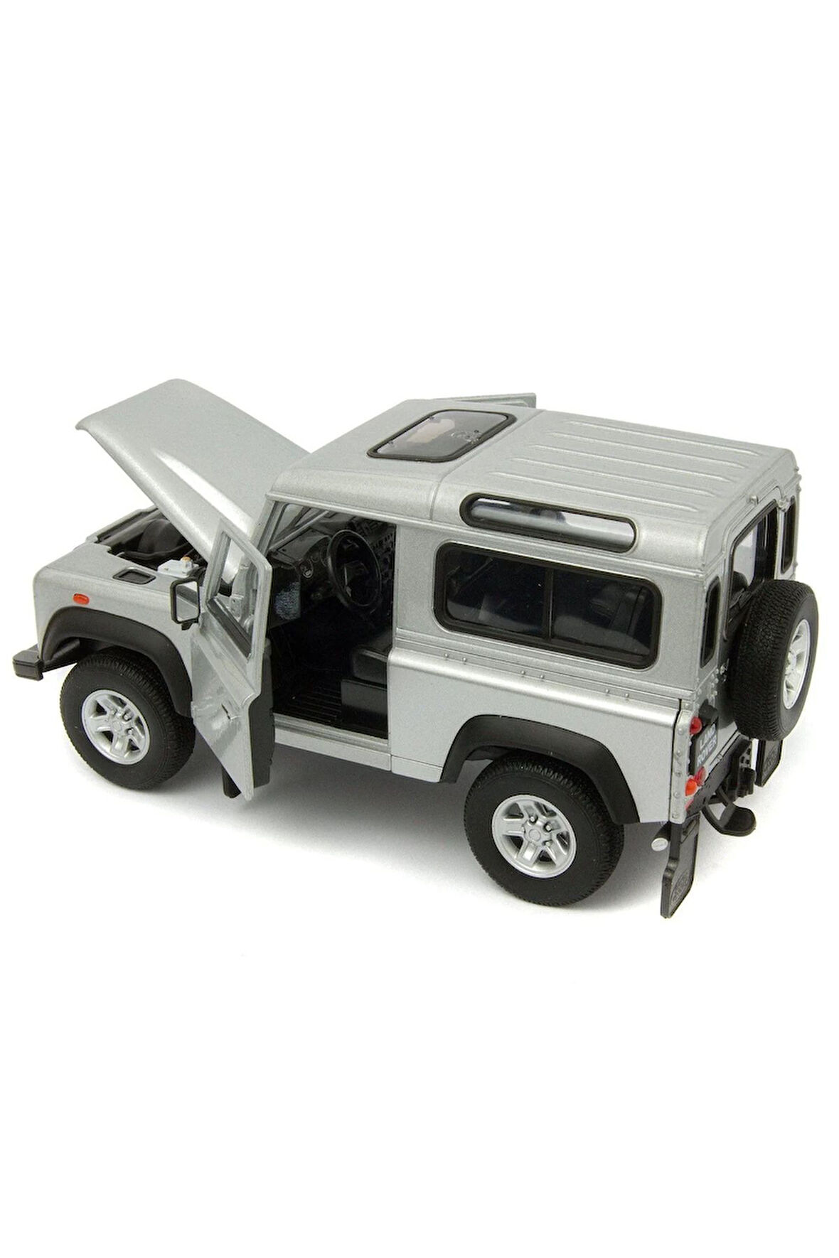 Land Rover Defender 1990 Model Araba 1:24 Ölçek Koleksiyon