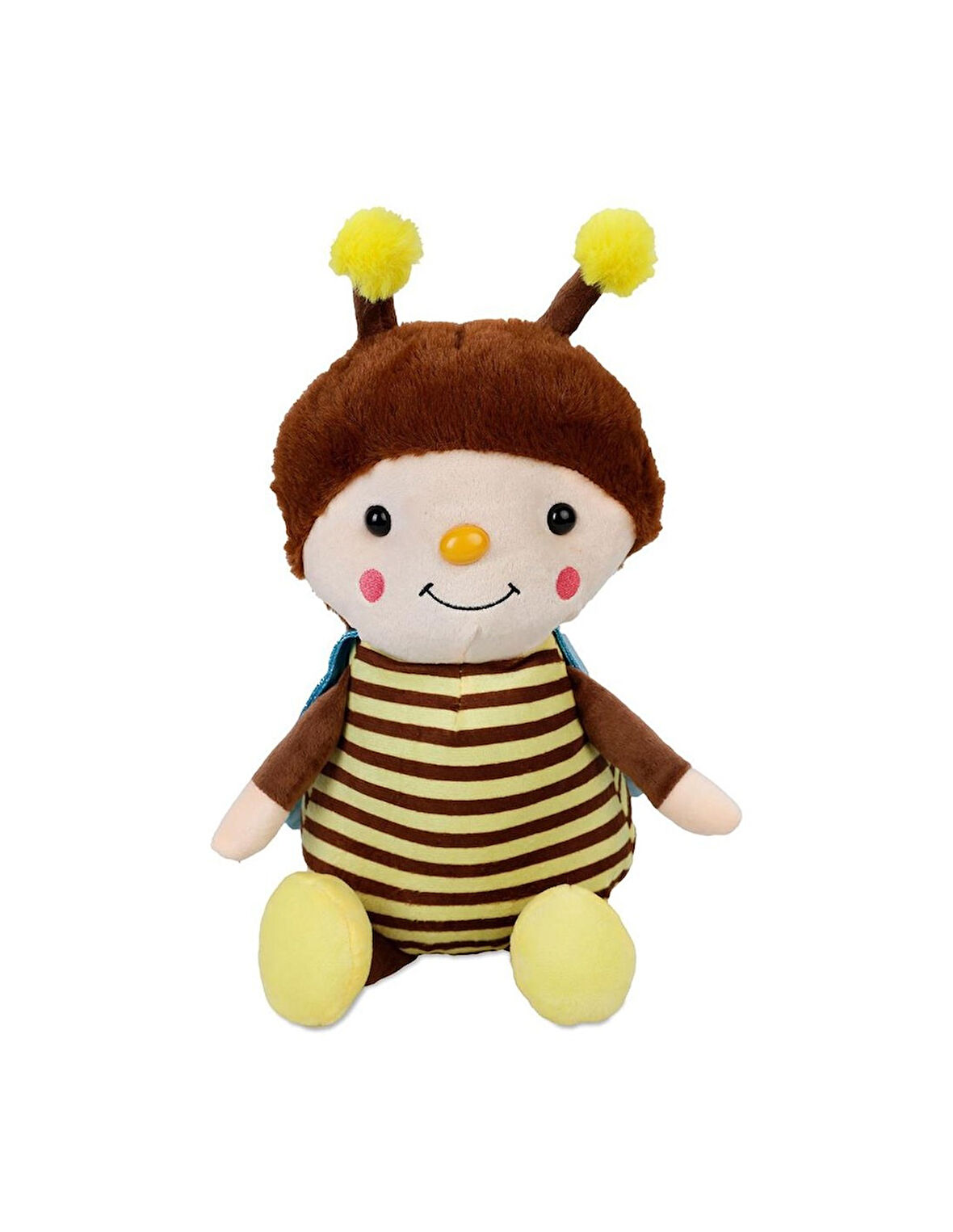 SEVİMLİ ARI UĞUR BÖCEĞİ PELUŞ 35 CM UYKU VE OYUN ARKADAŞIM