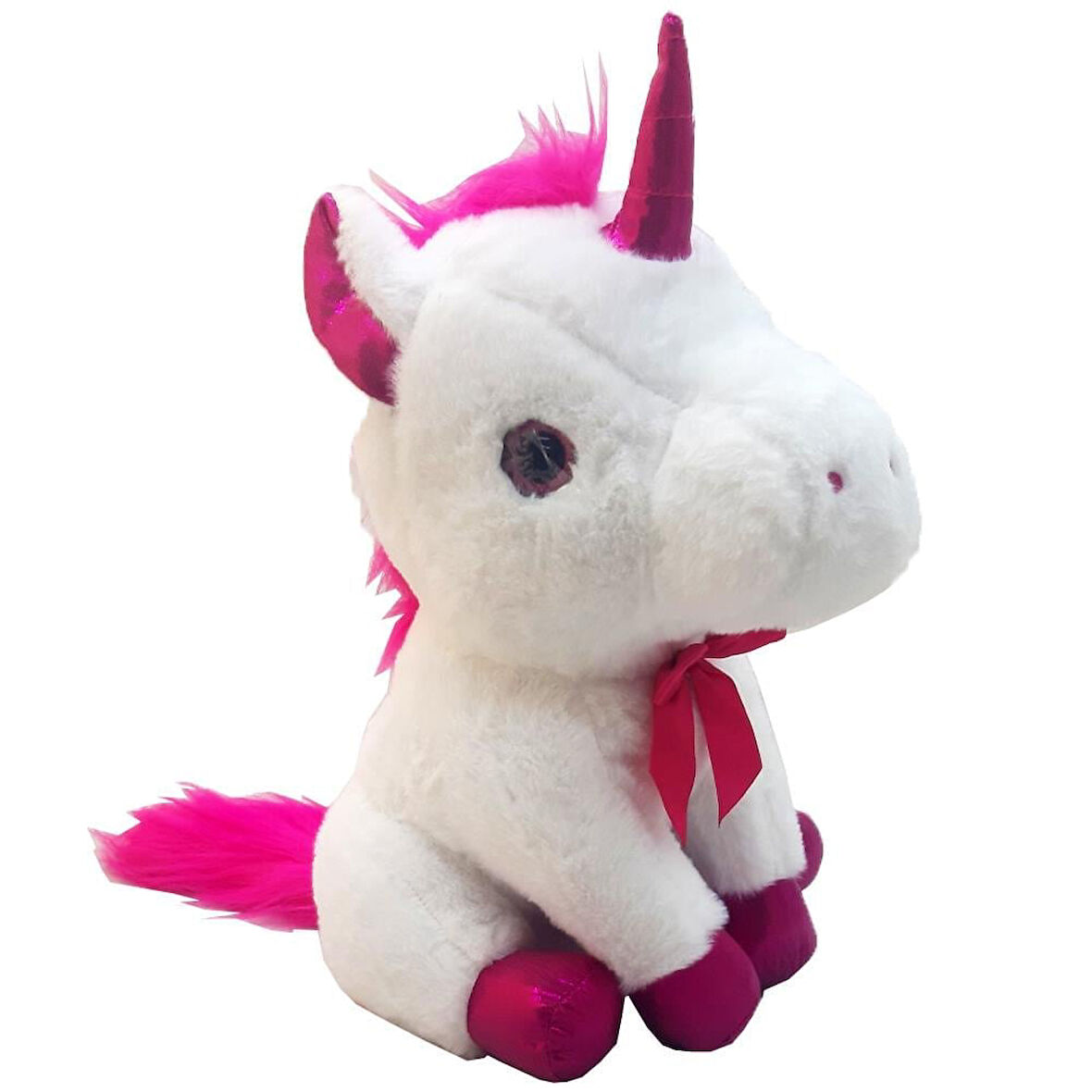 Oyuncak Peluş Kurdeleli Unicorn 30 Cm