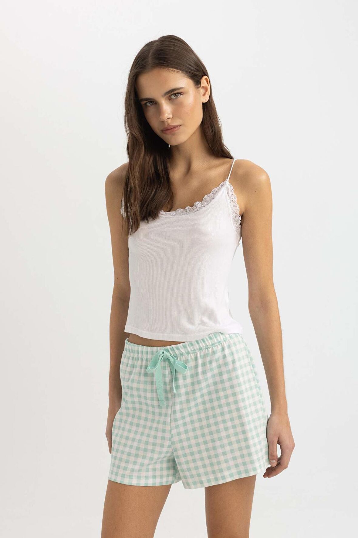 DeFacto Regular Fit Ribana Atlet-Fall in Love A9744AX24SPWT34