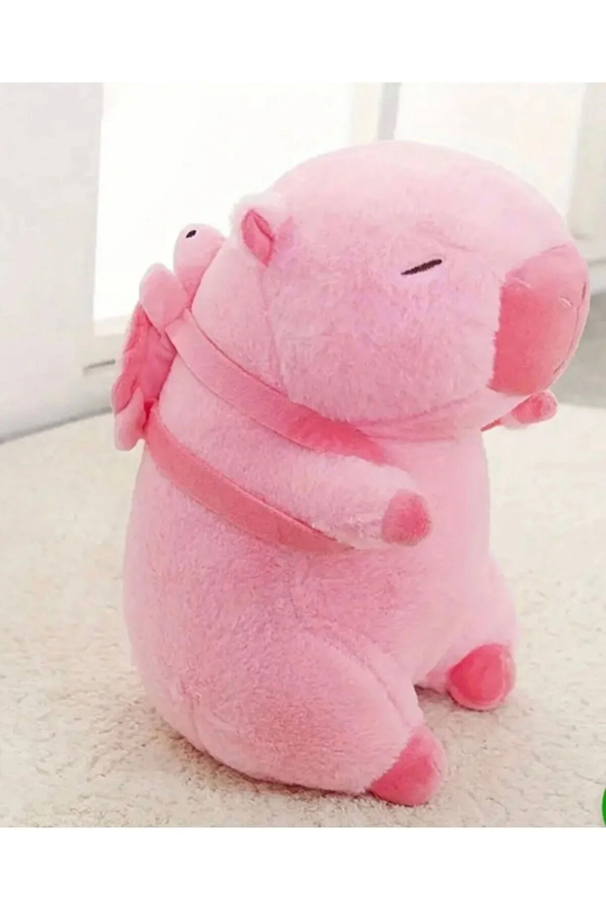 Cappy Capybara Peluş Pembe RENK 40 CM CappySnug CapyBerry CappyLush