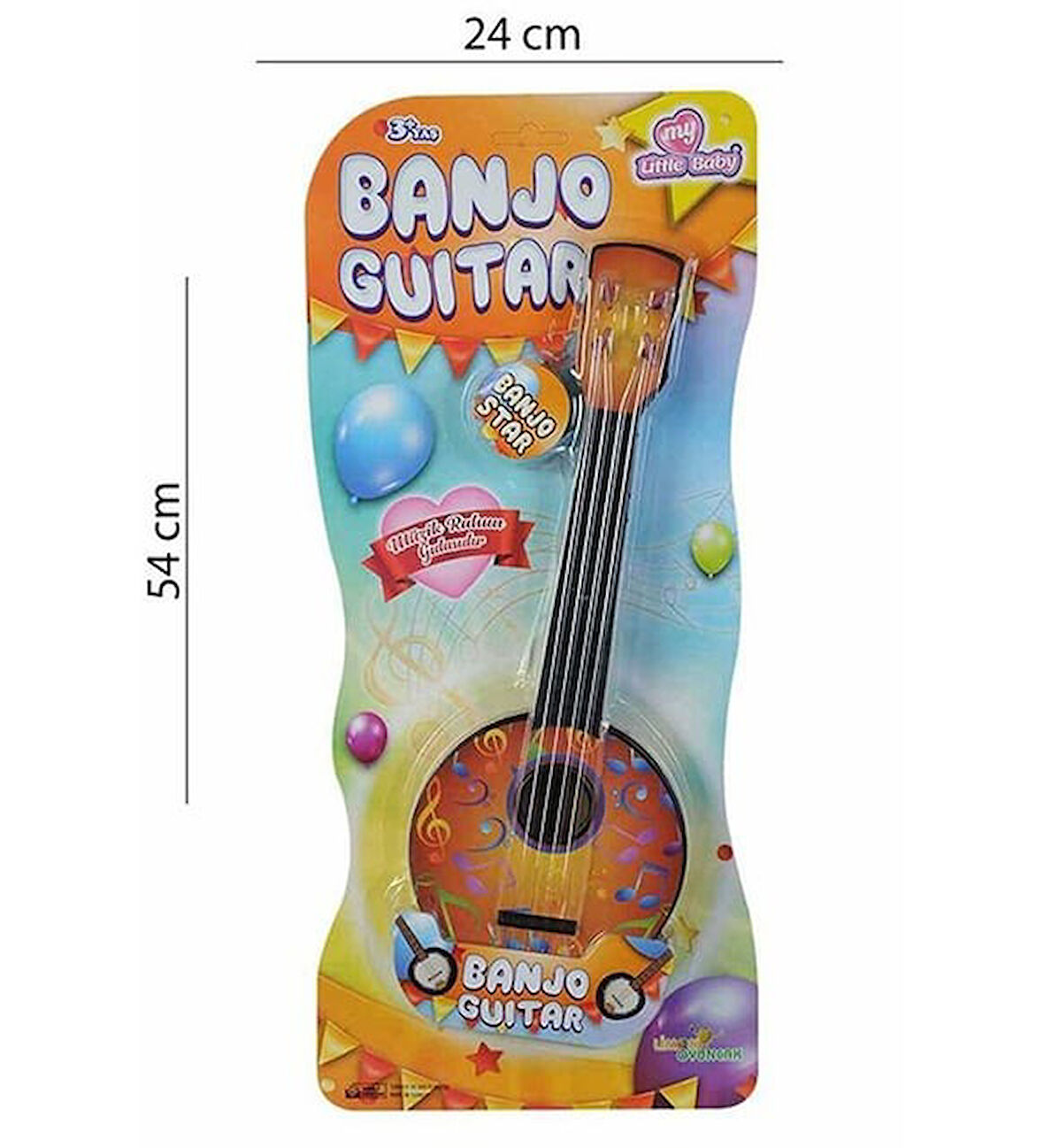ToySound Banjo Gitar  45 cm Müzikal Oyuncak