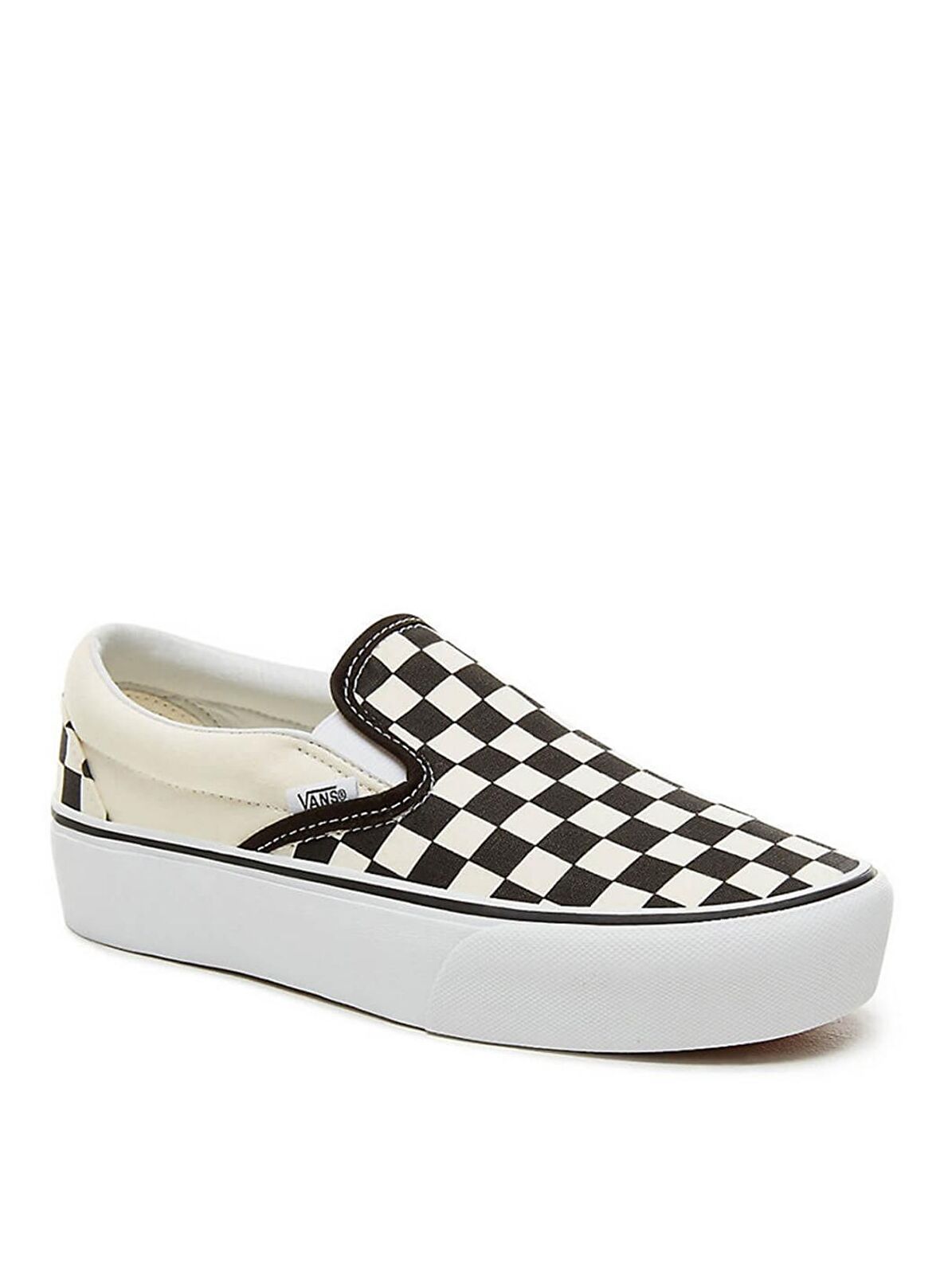 Vans VN00018EBWW1 Ua Classic Slip-On Platform Siyah-Beyaz Lifestyle Ayakkabı