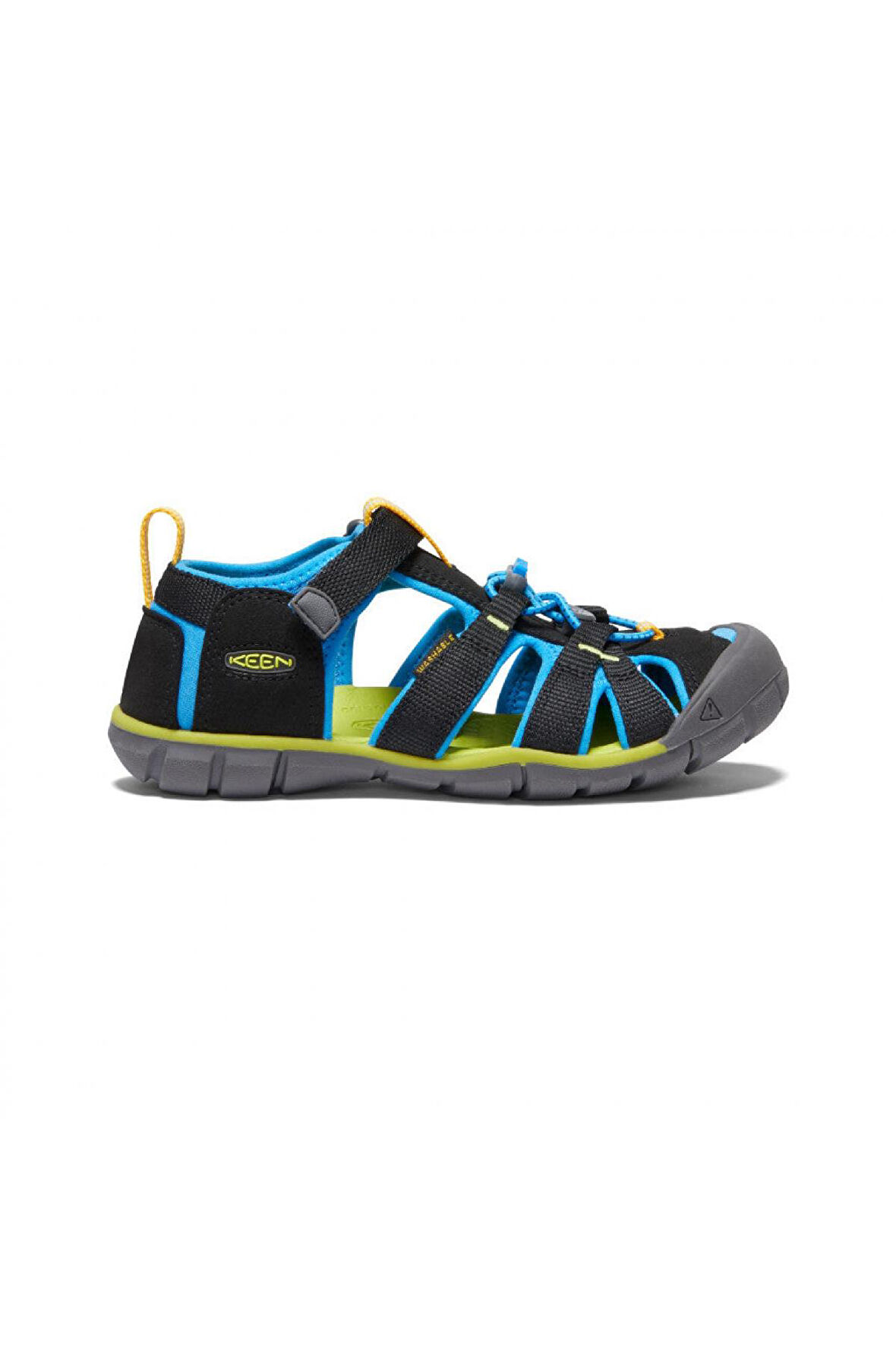 Keen 1020690 Seacamp Ii Cnx Outdoor Siyah-Mavi Çocuk Sandalet