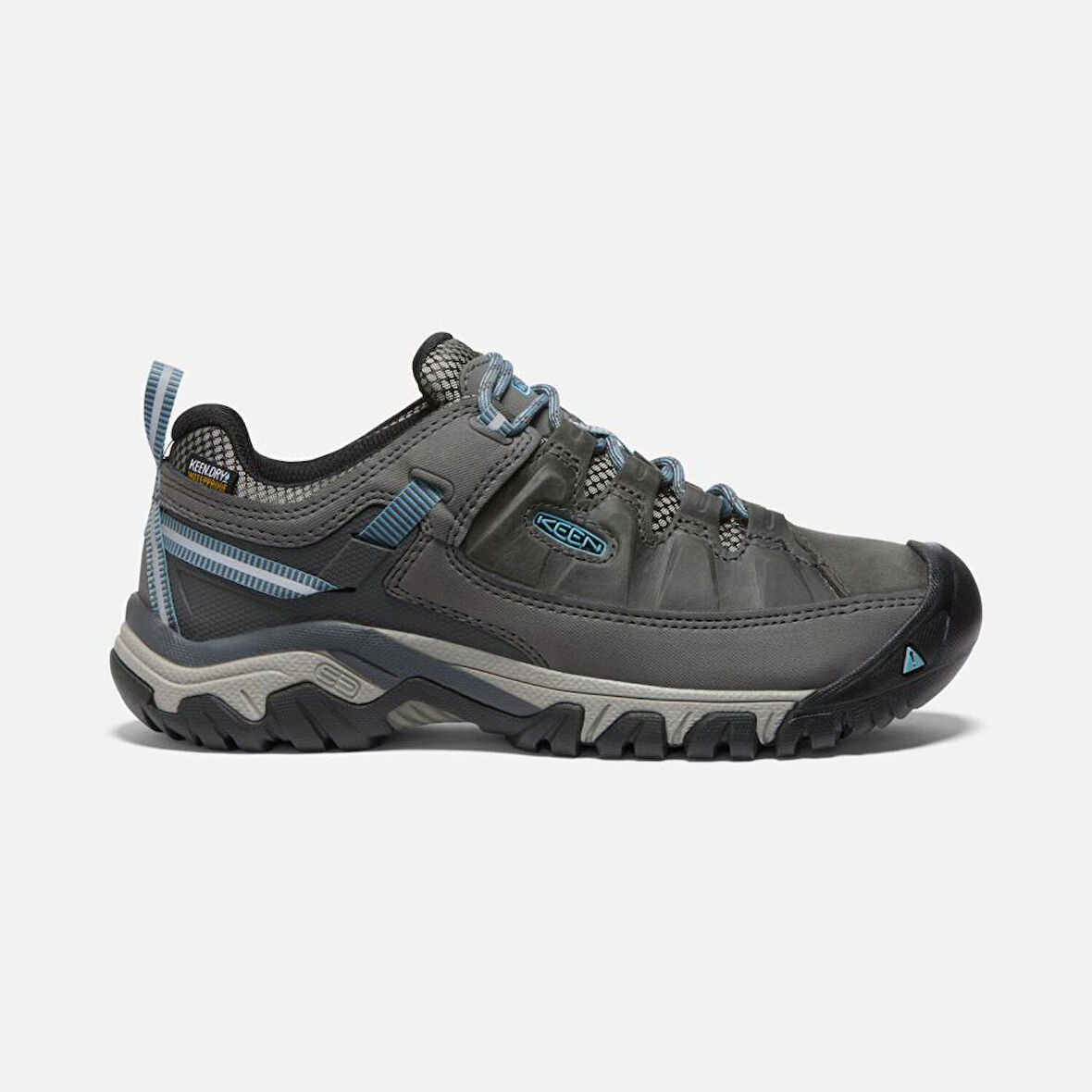 Keen 1023038 Targhee III Wp Magnet/Atlantic Blue Kadın Outdoor Ayakkabı
