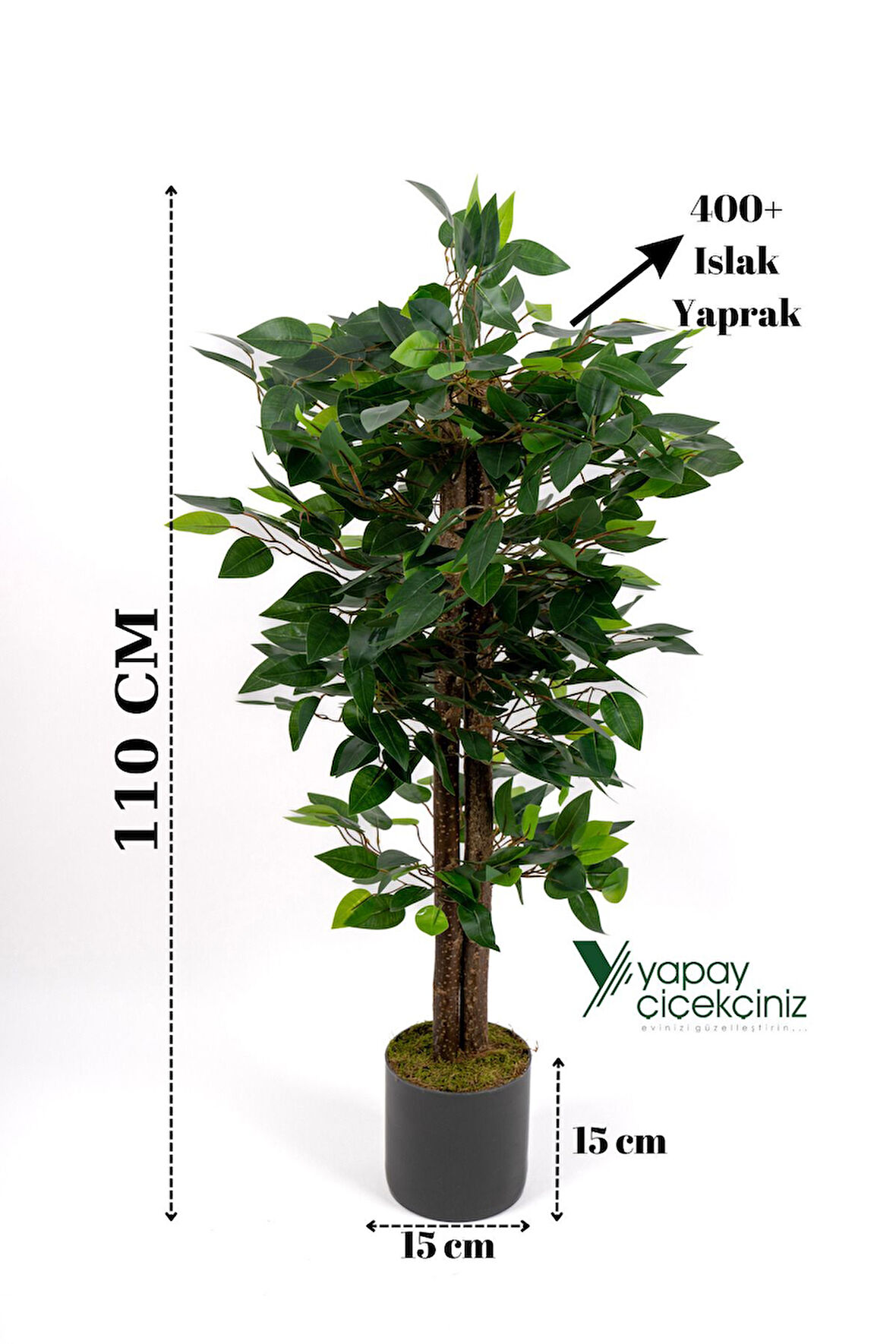 Yapay Benjamin Ağacı 110 Cm