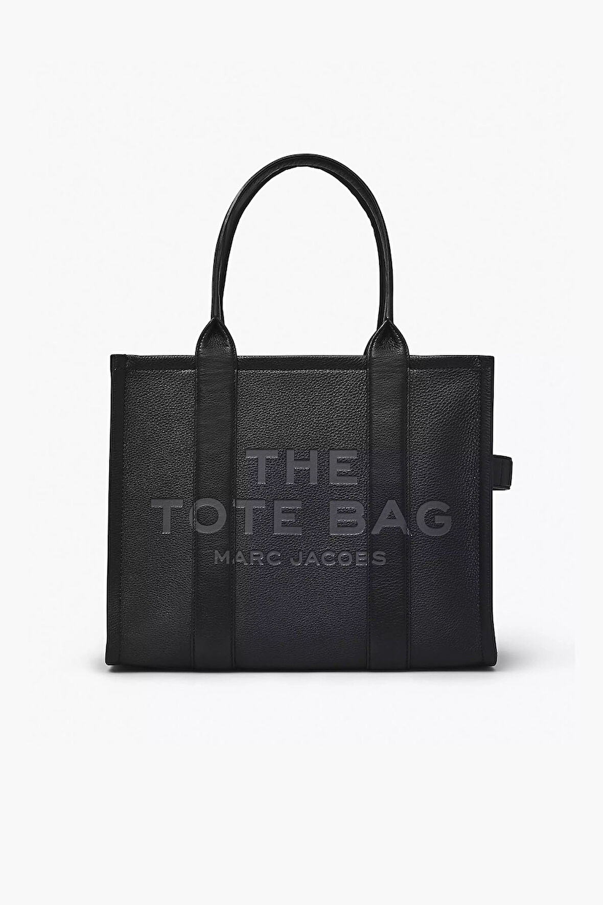 Kadın The Leather Large Tote Bag Tote Çanta - Siyah | undefined