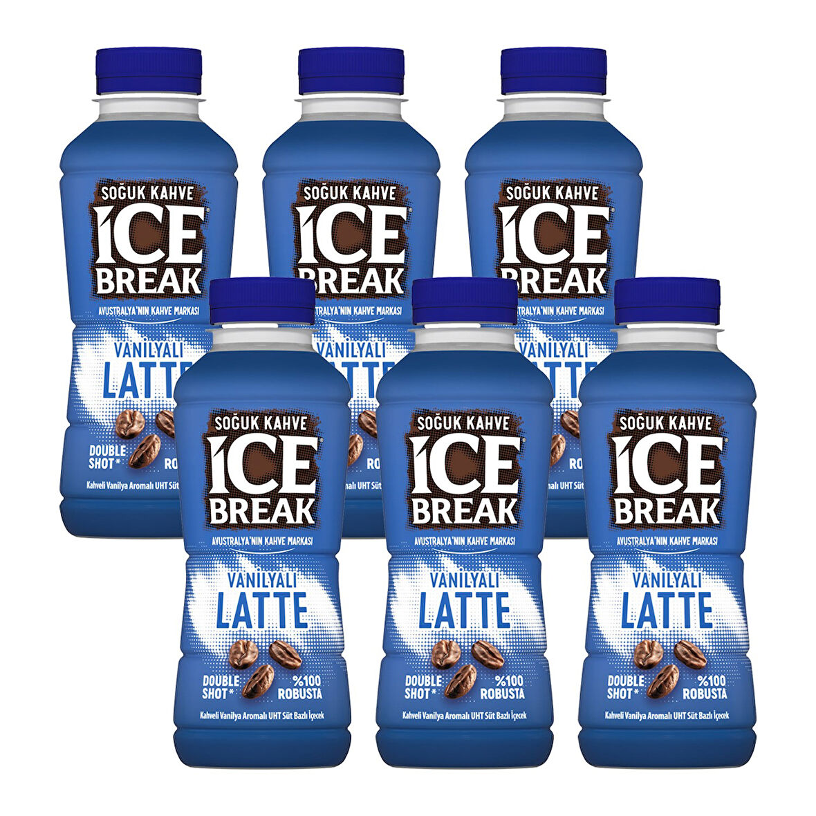 Ülker Ice Break Vanilyalı Latte 375 ml 6 lı