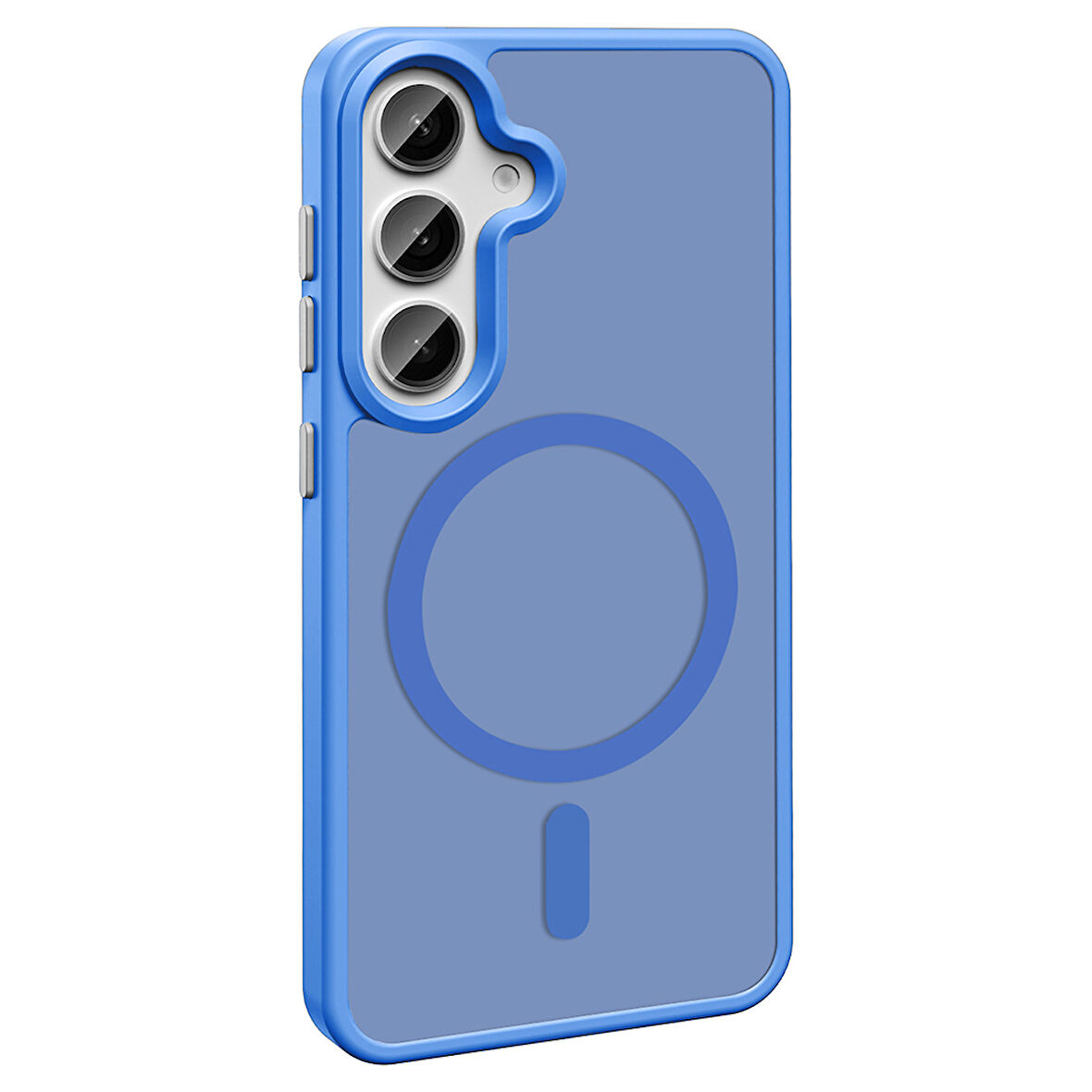 Gpack Samsung Galaxy S24 FE Kılıf Magsafeli Mat Arka Yüzey Sio Kapak