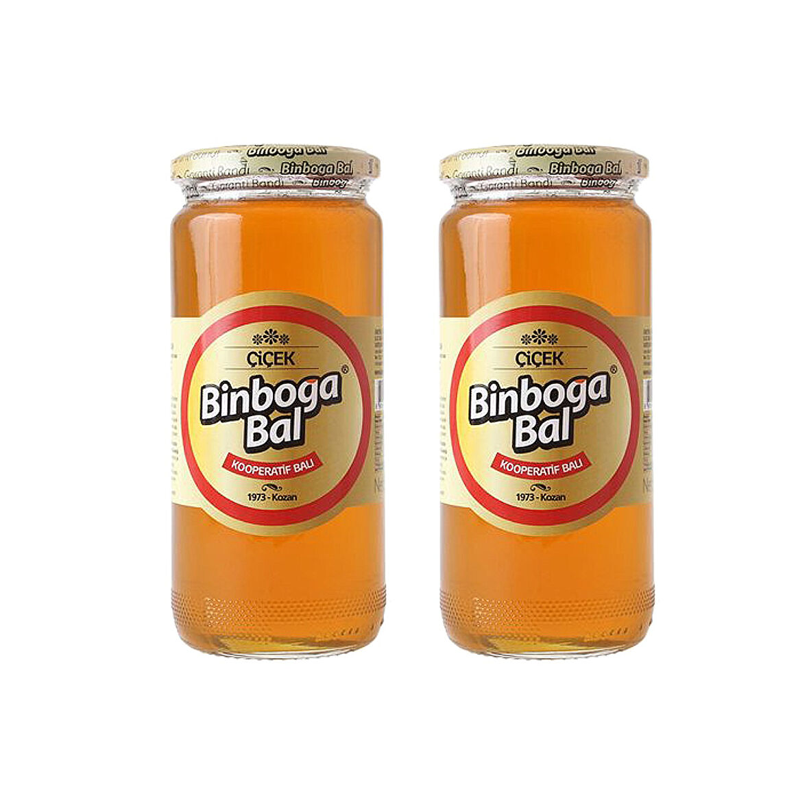 Binboğa Çiçek Balı 650 gr Cam x 2 Adet