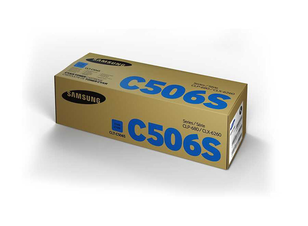 Samsung CLT-C506SHp SU048A Mavi Orijinal Toner