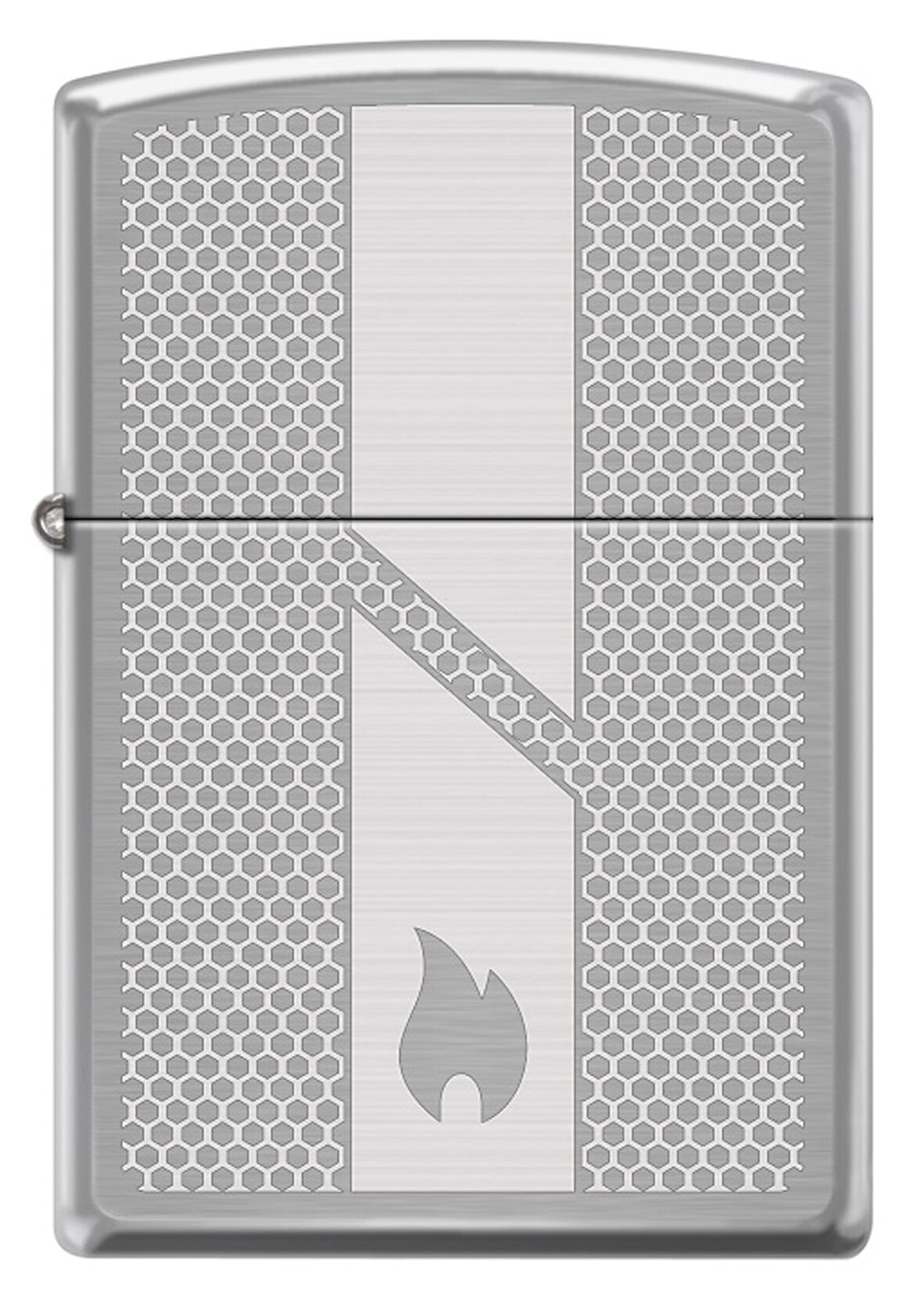 ZİPPO ÇAKMAK 200 METAL PLATE DESIGN 1 NUMARA
