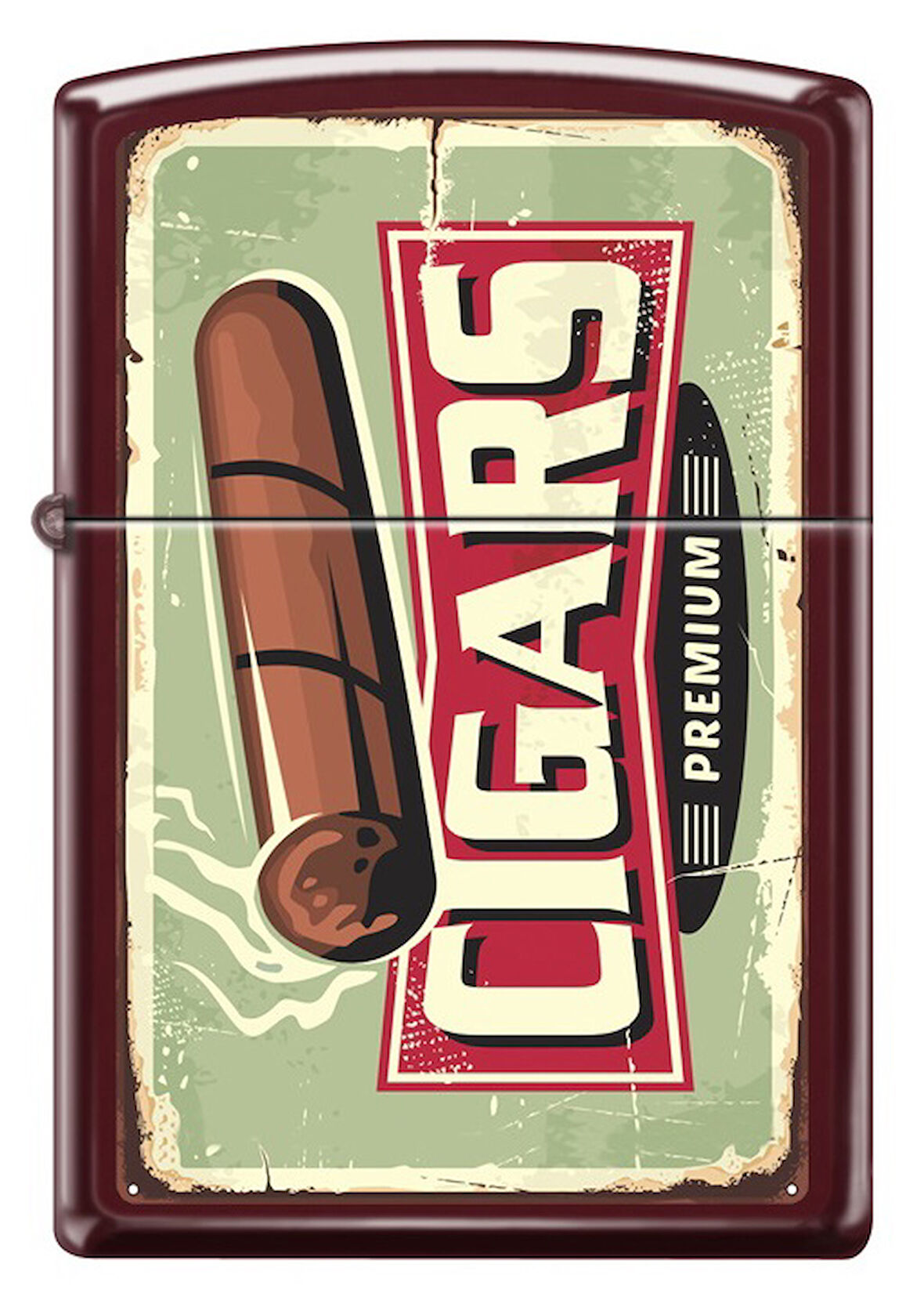 Zippo Vintage Ad Design Çakmak