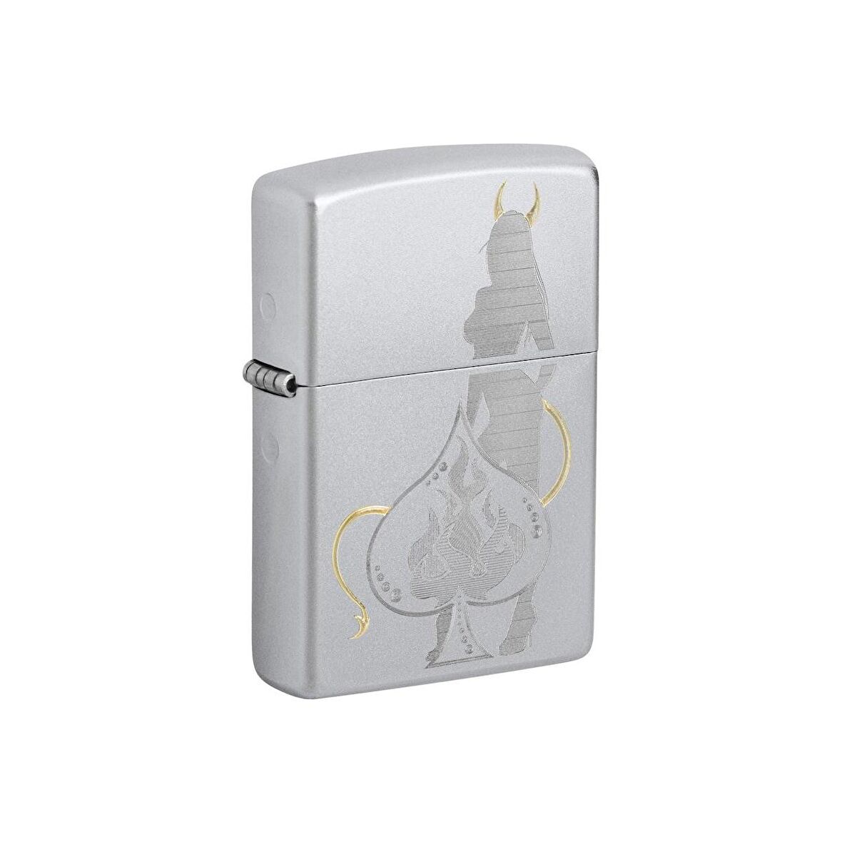 Zippo Çakmak 48658 Devilish Ace Design