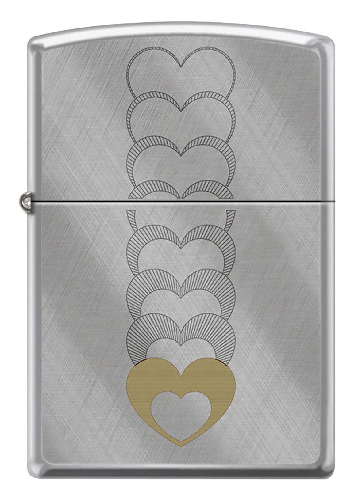 Zippo Heart Pattern Design Çakmak