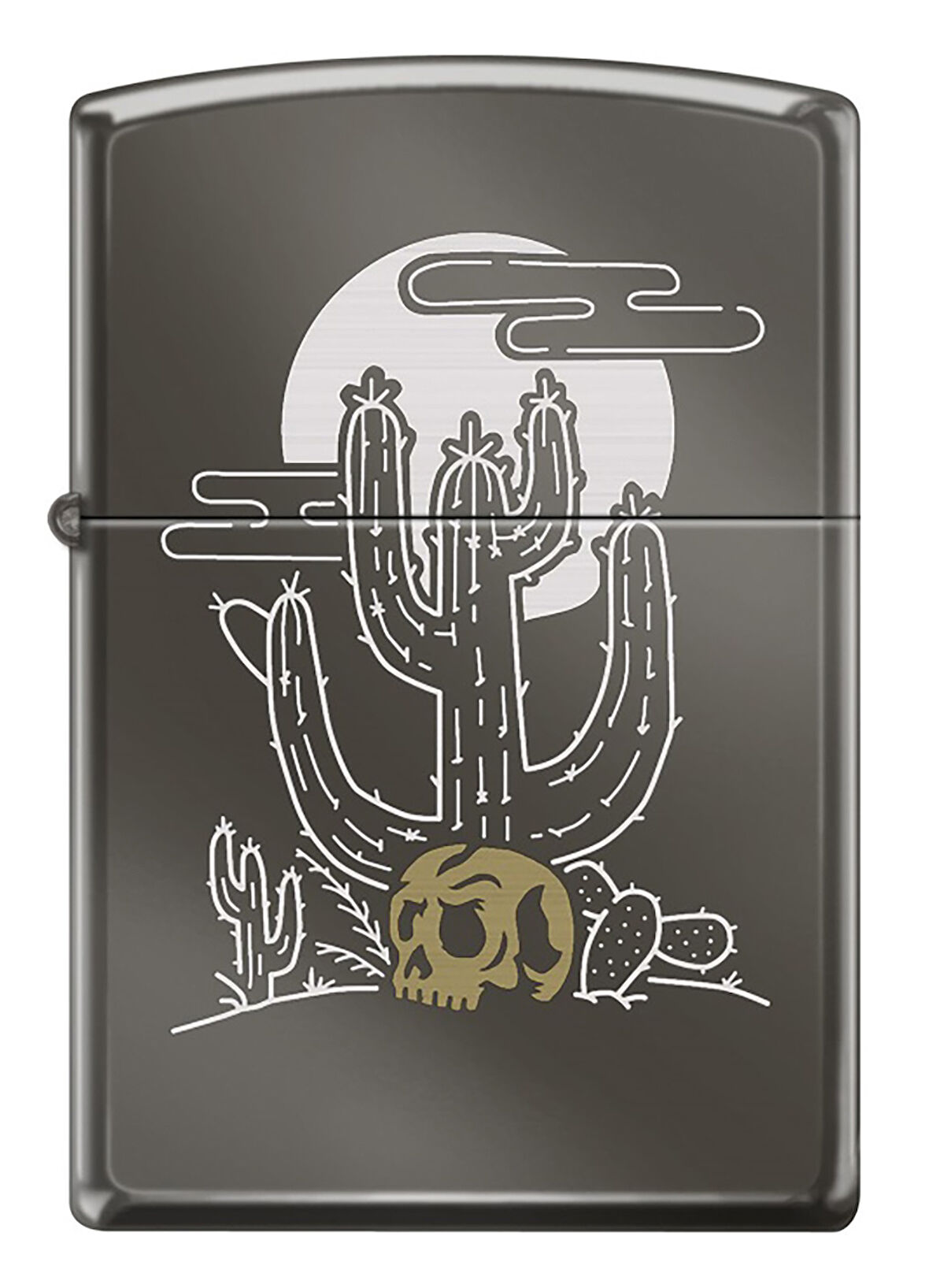 Zippo Cactus And Skull Design Çakmak