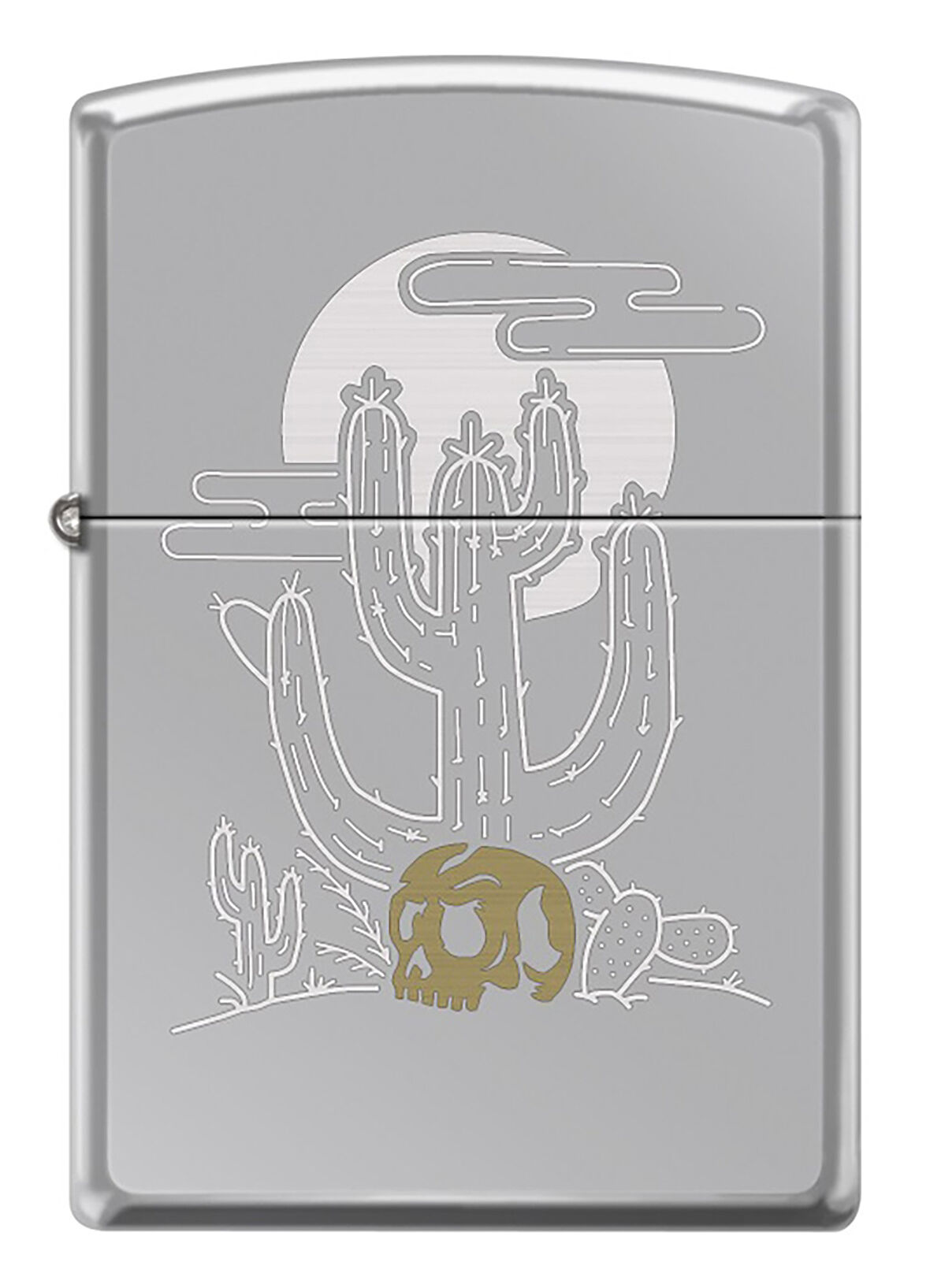Zippo Cactus And Skull Design Çakmak