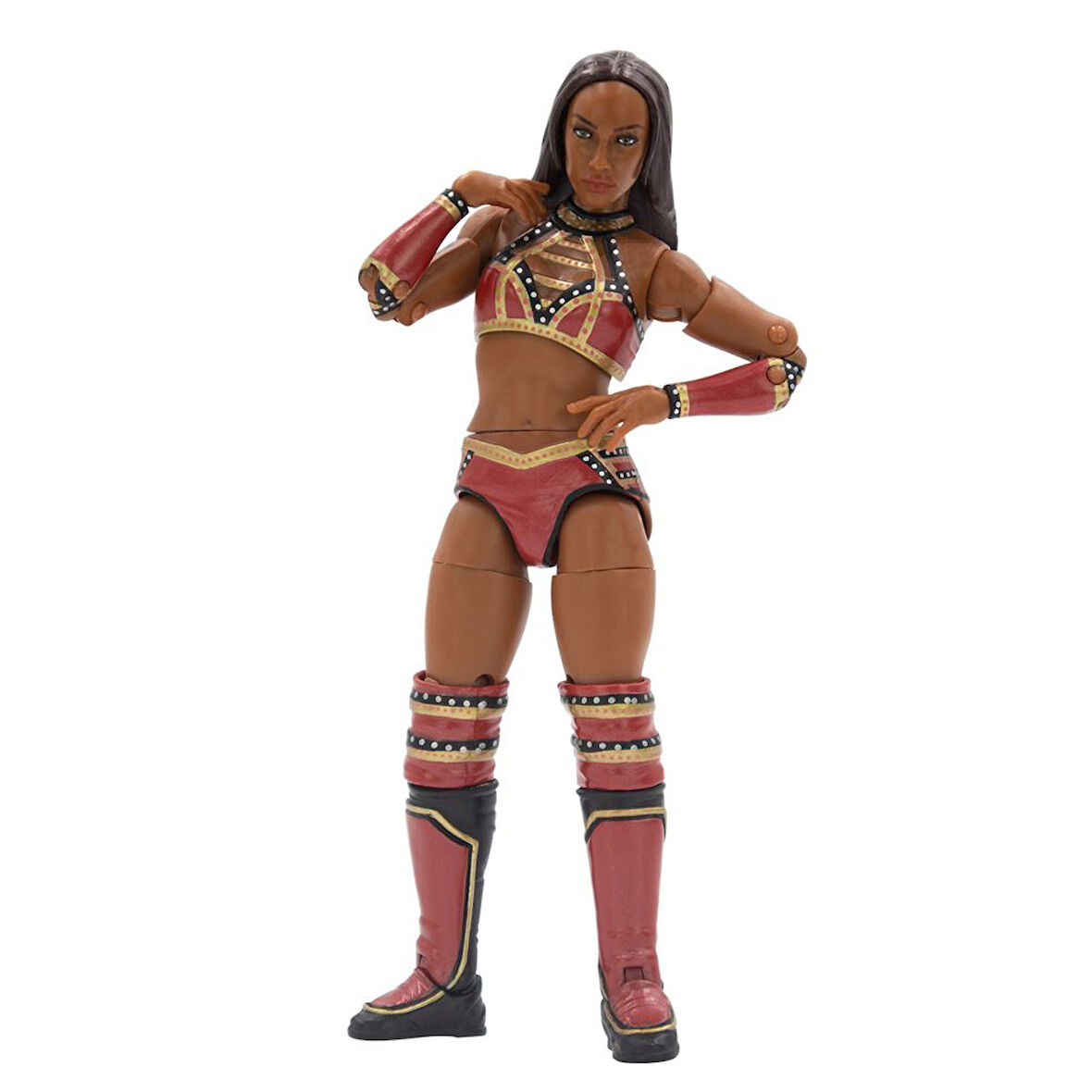 Jazwares AEW Karakterleri Model Aksiyon Figürler S5 Red Velvet 38