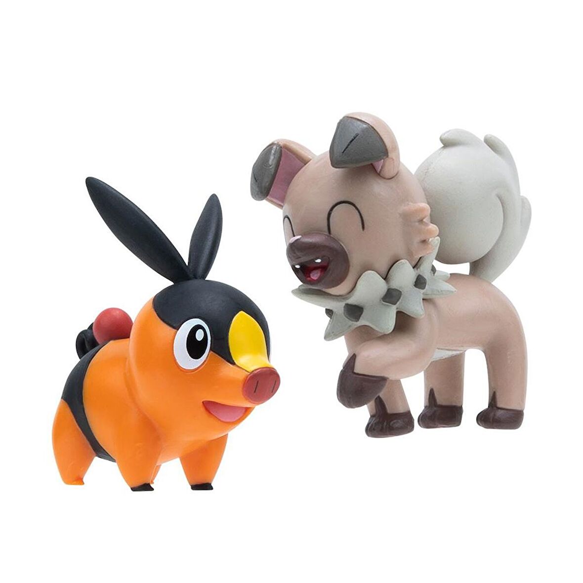 Pokemon Battle Figürler Seri 14 - Tepig ve Rockruff