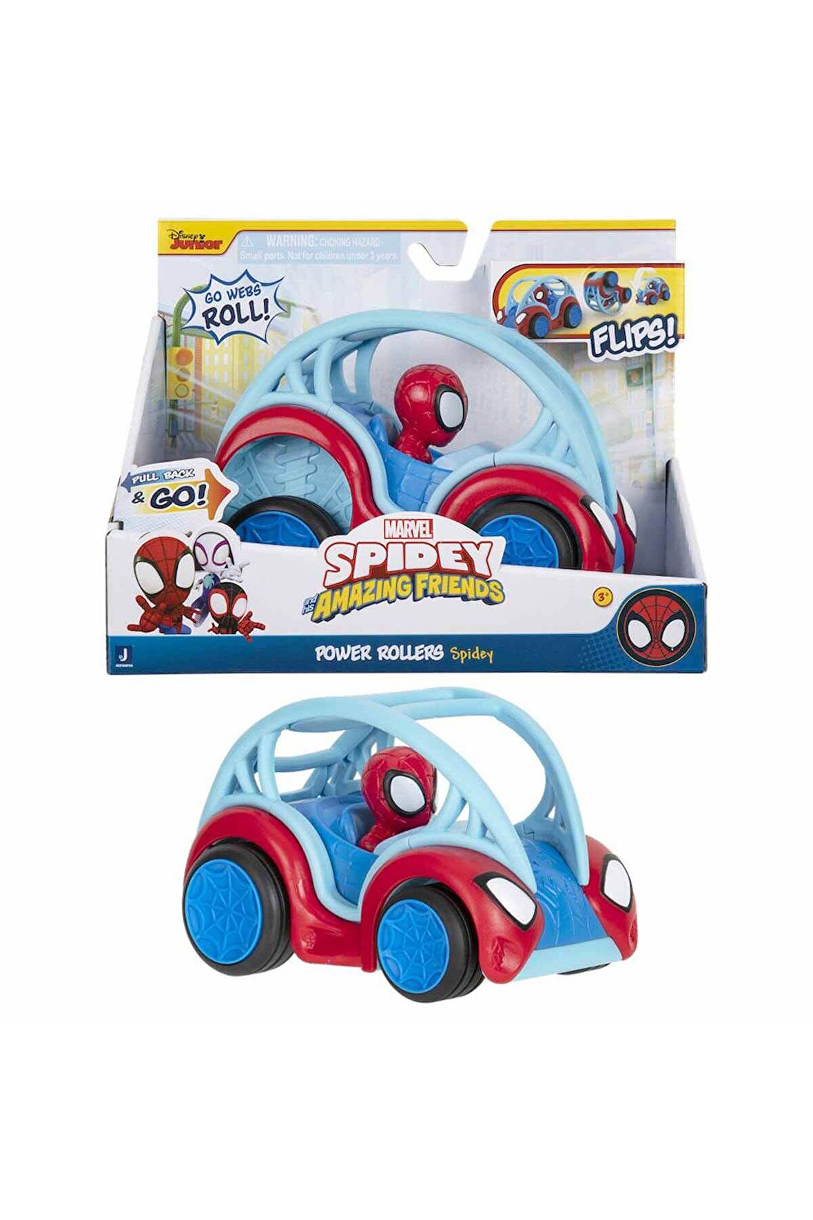 Spiday Amazing Friends Spidey Güç Silindiri Arabaları PDY14000