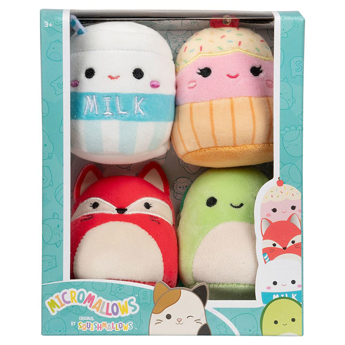 Squishmallows Micromallows 4'lü Figür Paketi MM0007