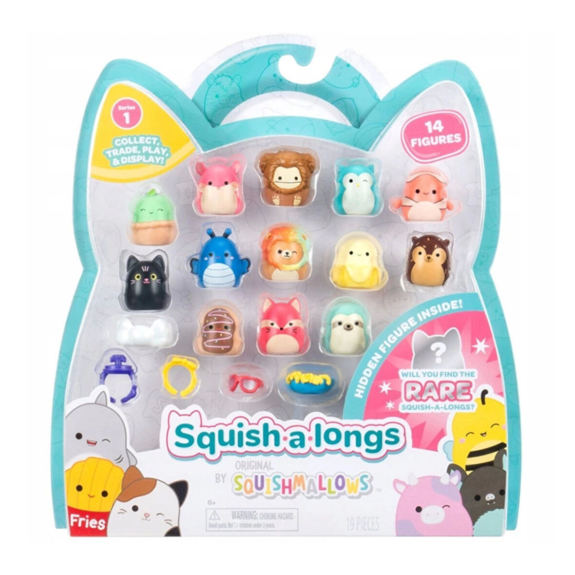 AL0029 Squish a longs 14 Figür + Yüzük Set Seri 1
