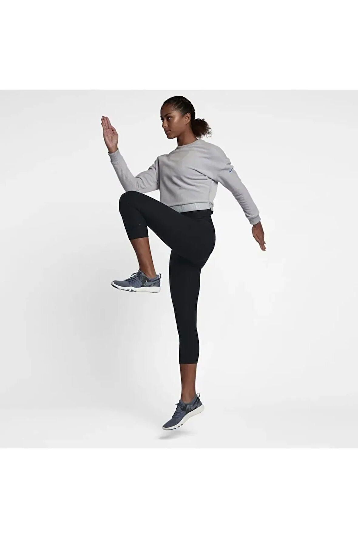 Sculpt Women's High-waisted Cropped Training Leggings Bq3557-010