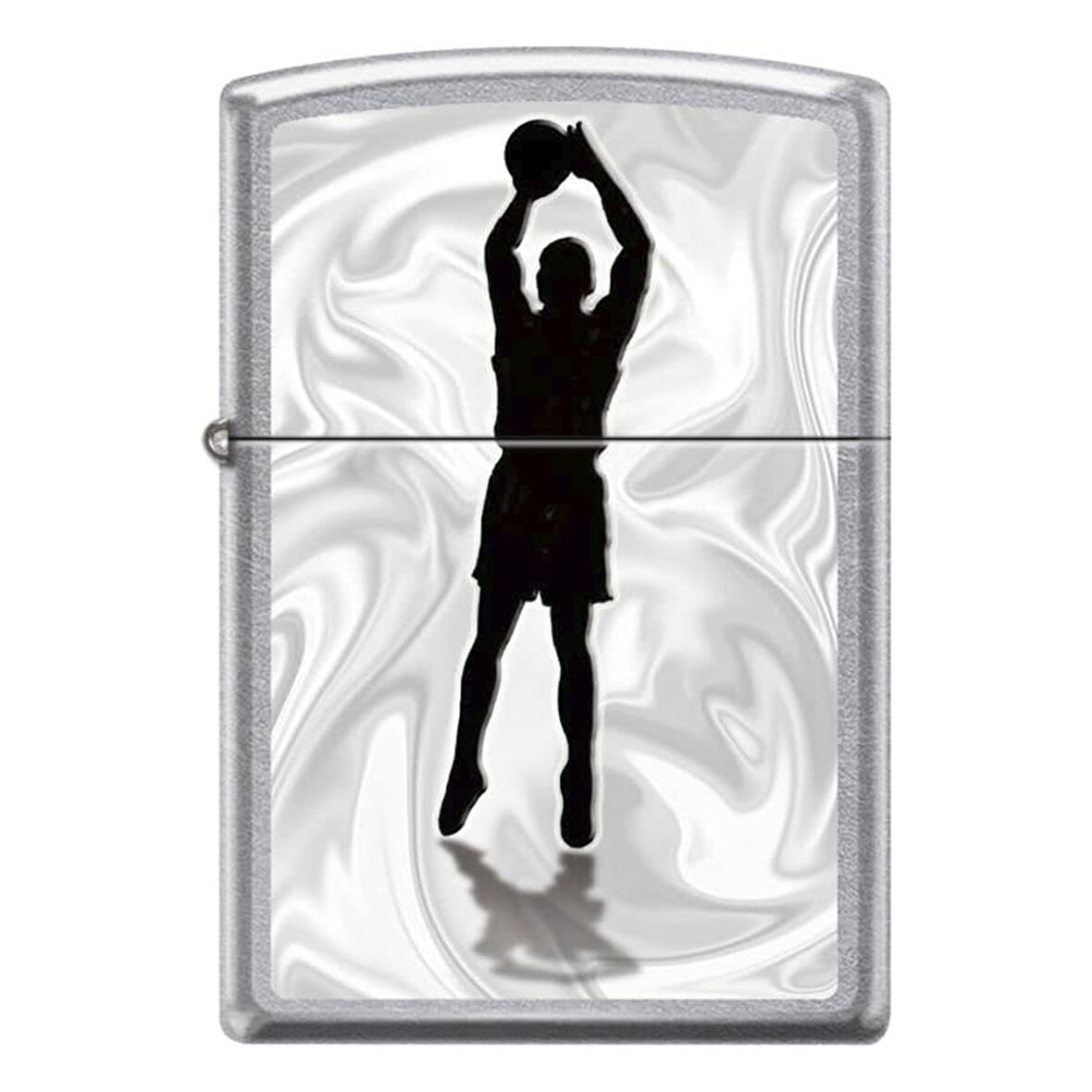 Zippo Basketball Player Shadow Street Chrome Çakmak - 49007-00063-MODEL31