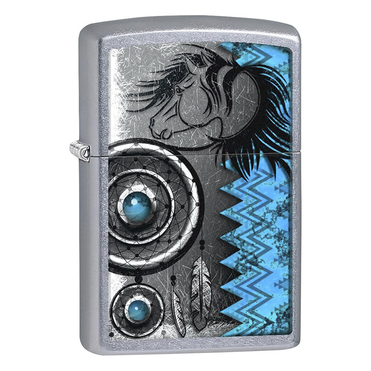 Zippo Native American Symbols Çakmak - 49007-00063-MODEL33