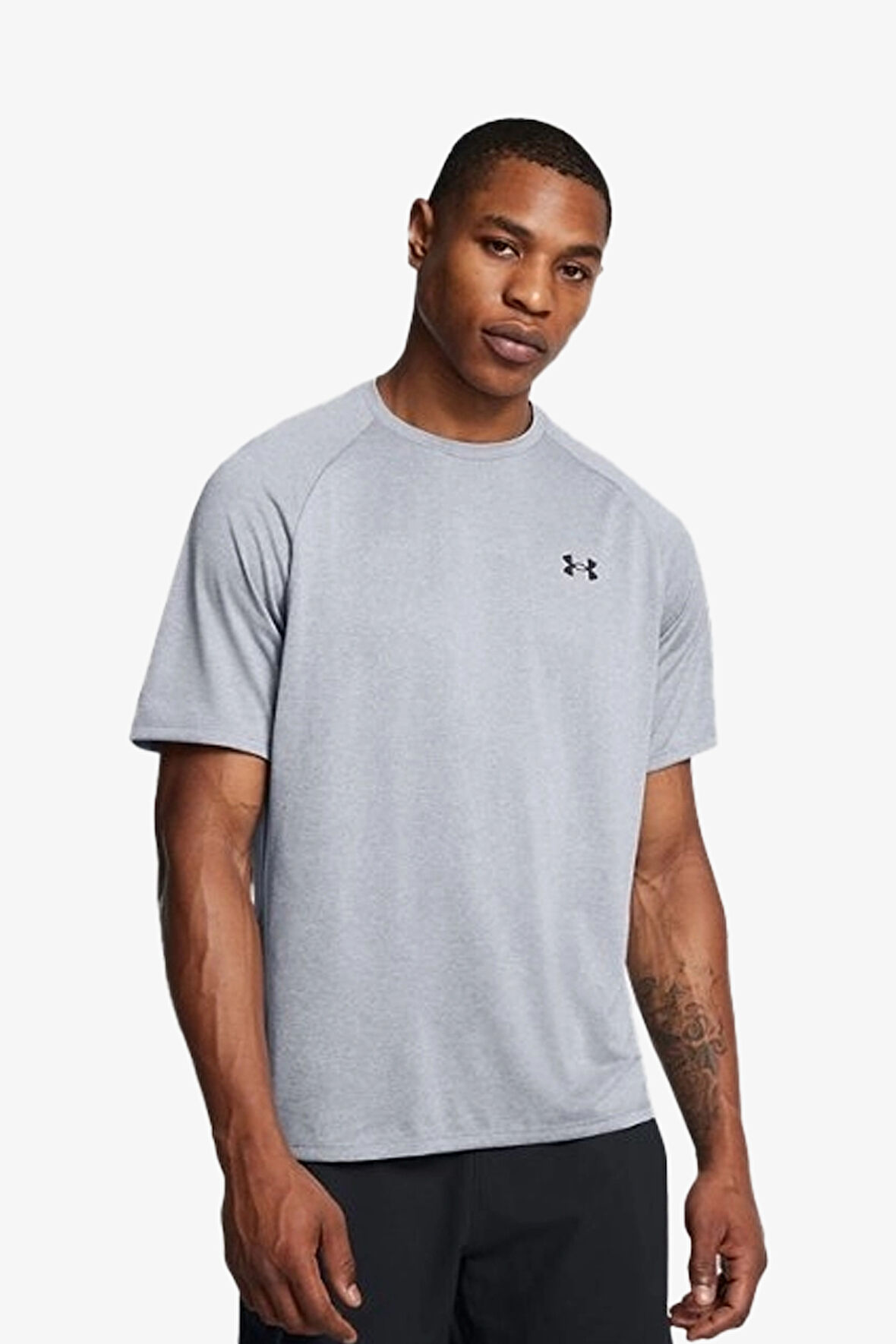 Under Armour Tech 2.0 Erkek Gri T-shirt 1326413-036
