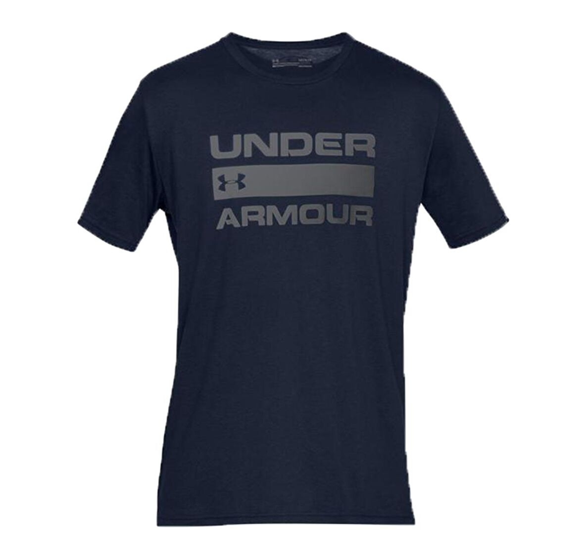 A1329582-408-408 Under Armour Ua Team Issue Wordmark Ss Erkek T-Shirt Siyah