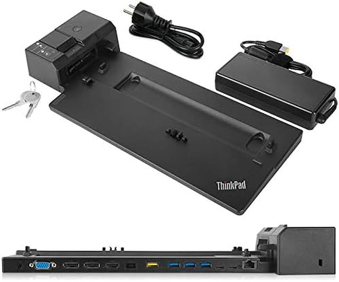 Lenovo ThinkPad Ultra Docking Station - Yerleştirme İstasyonu - 135 Watt - ThinkPad (40AJ0135EU)