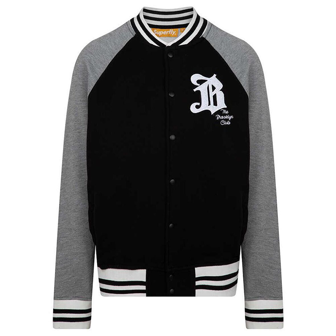 Superfly Men Sweat Jacket Siyah Erkek Sweatshirt 23243-02