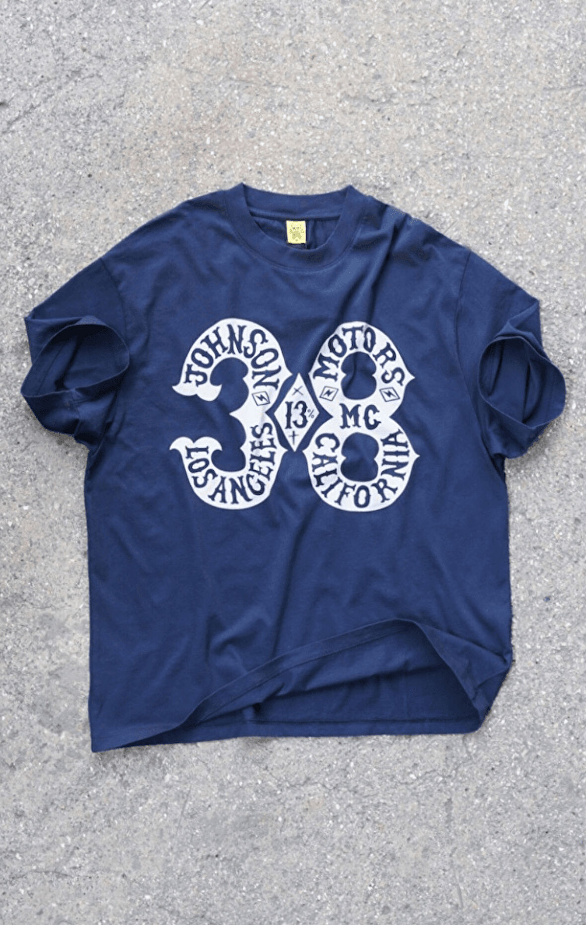 Johnson 38 Motors Motorcycle Oversize T-Shirt