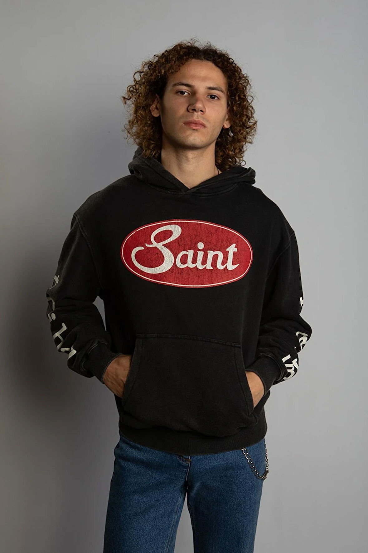 Saint '' Raging Tribal '' Sweatshirt Hoodie
