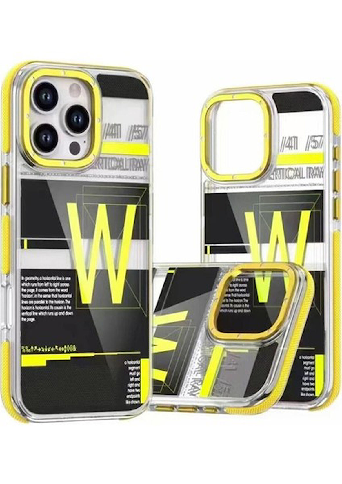 Gpack Apple iPhone 16 Plus Kılıf PX Graffito Desenli Silikon