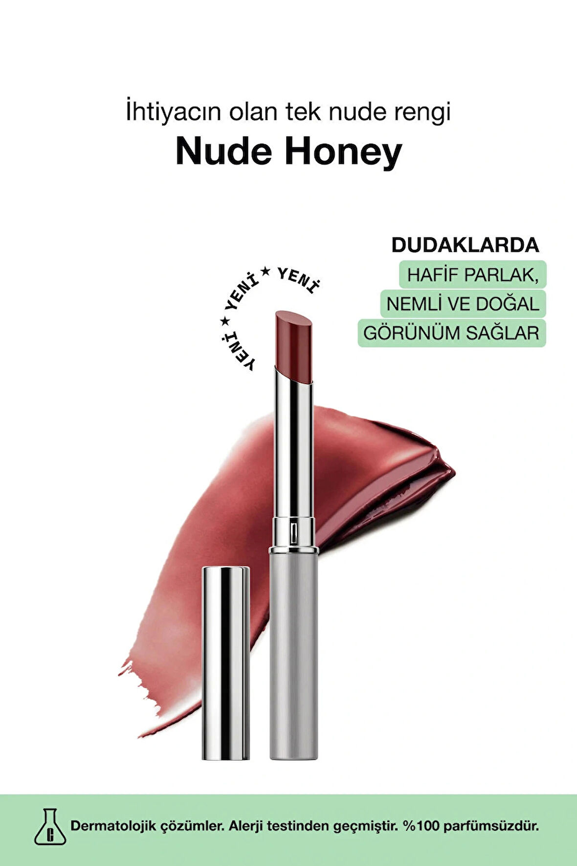 Almost Lipstick Ruj - Nude Honey 1.9g | Parlak, Nemli Ve Doğal Görünüm