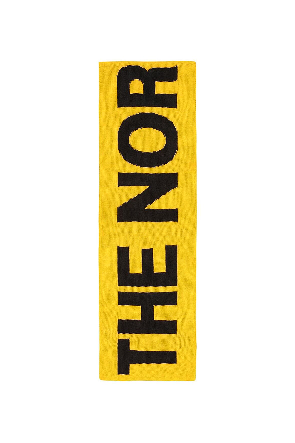 The North Face Logo Scarf Atkı Sarı