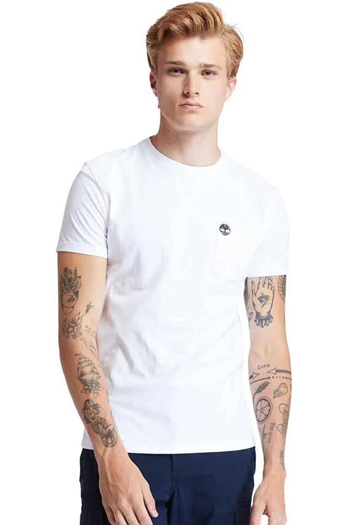 Timberland Chest Pocket SS Erkek T-Shirt 