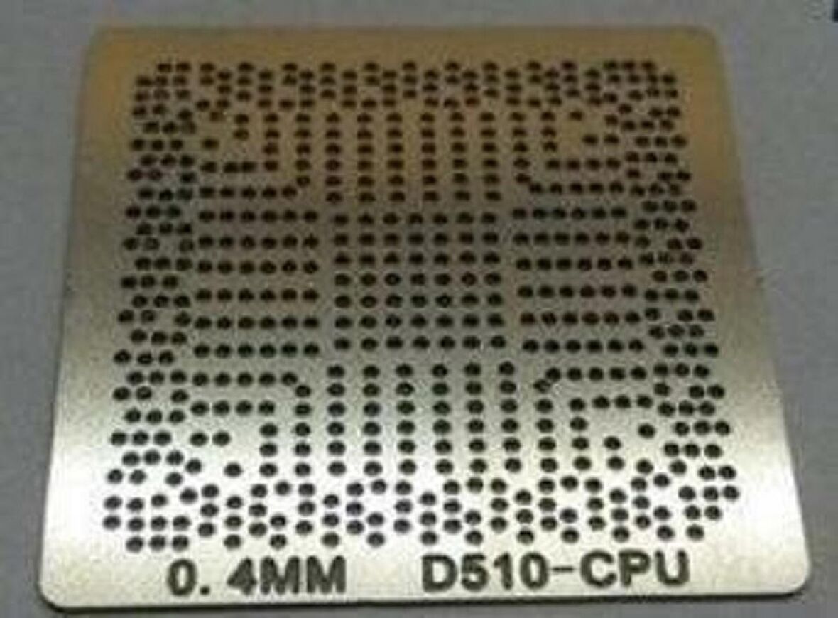 KALIP STENCİL D510-CPU 0.4 MM İŞLEMCİ KALIBI