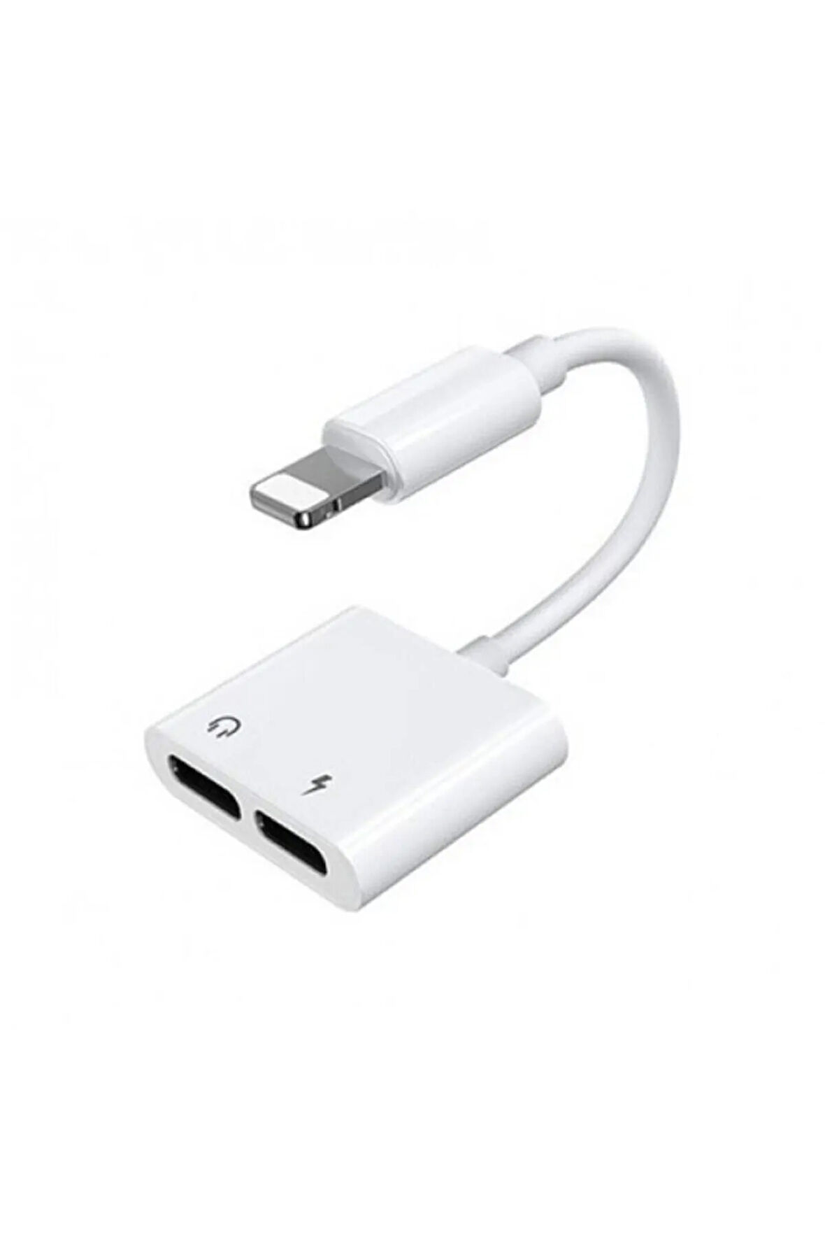 Iphone,ipad Lightning Çoklayıcı,çoğaltıcı((şarj Ve Mikrofon+ses Kullanımını Aynı Anda Sağlar))